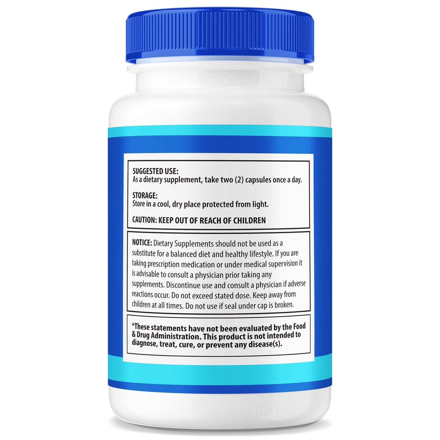 NutraVibe Reawaken Brain & Memory Support, 120 Capsules