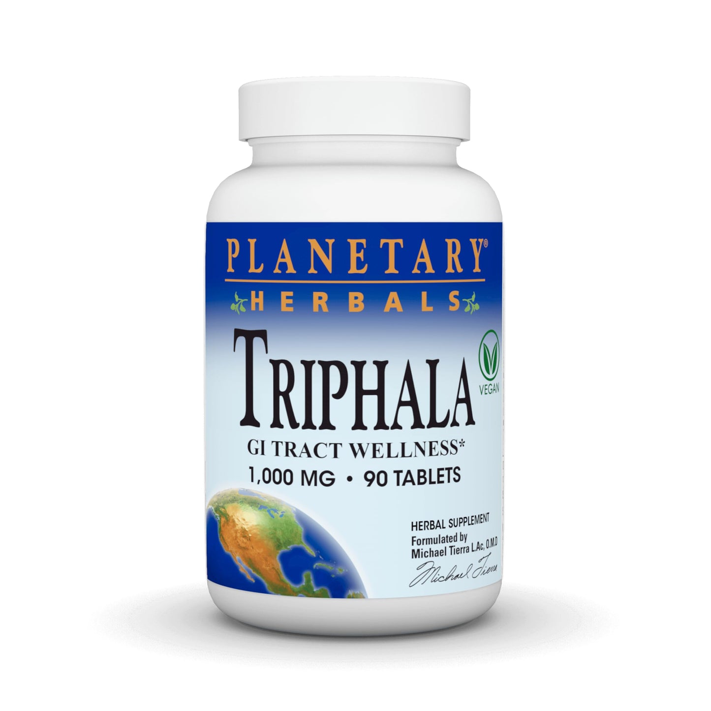 Planetary Herbals Triphala 1000mg Tablet, 90 Tablets