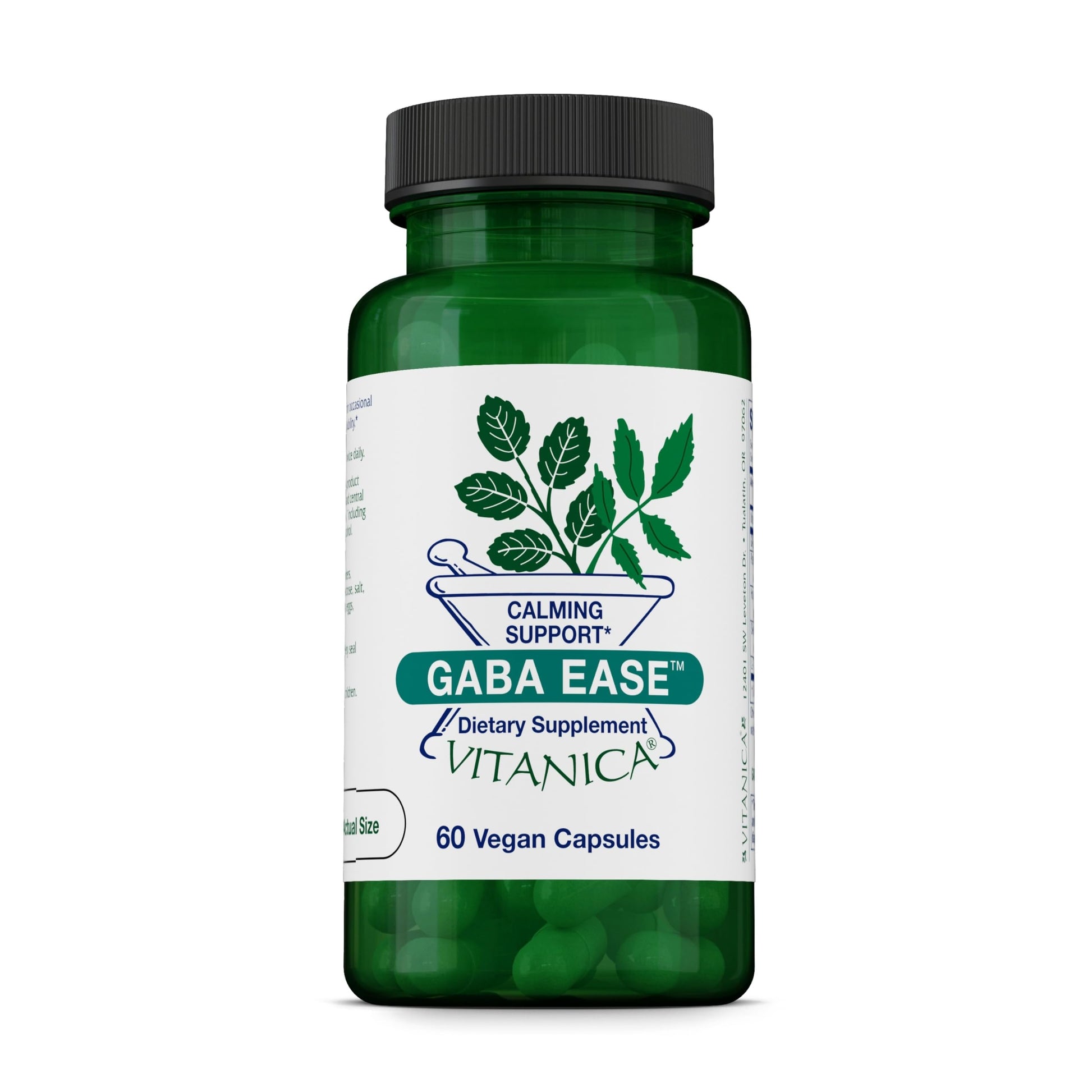 Vitanica GABA Ease Calming Support Capsule, 60 Capsules