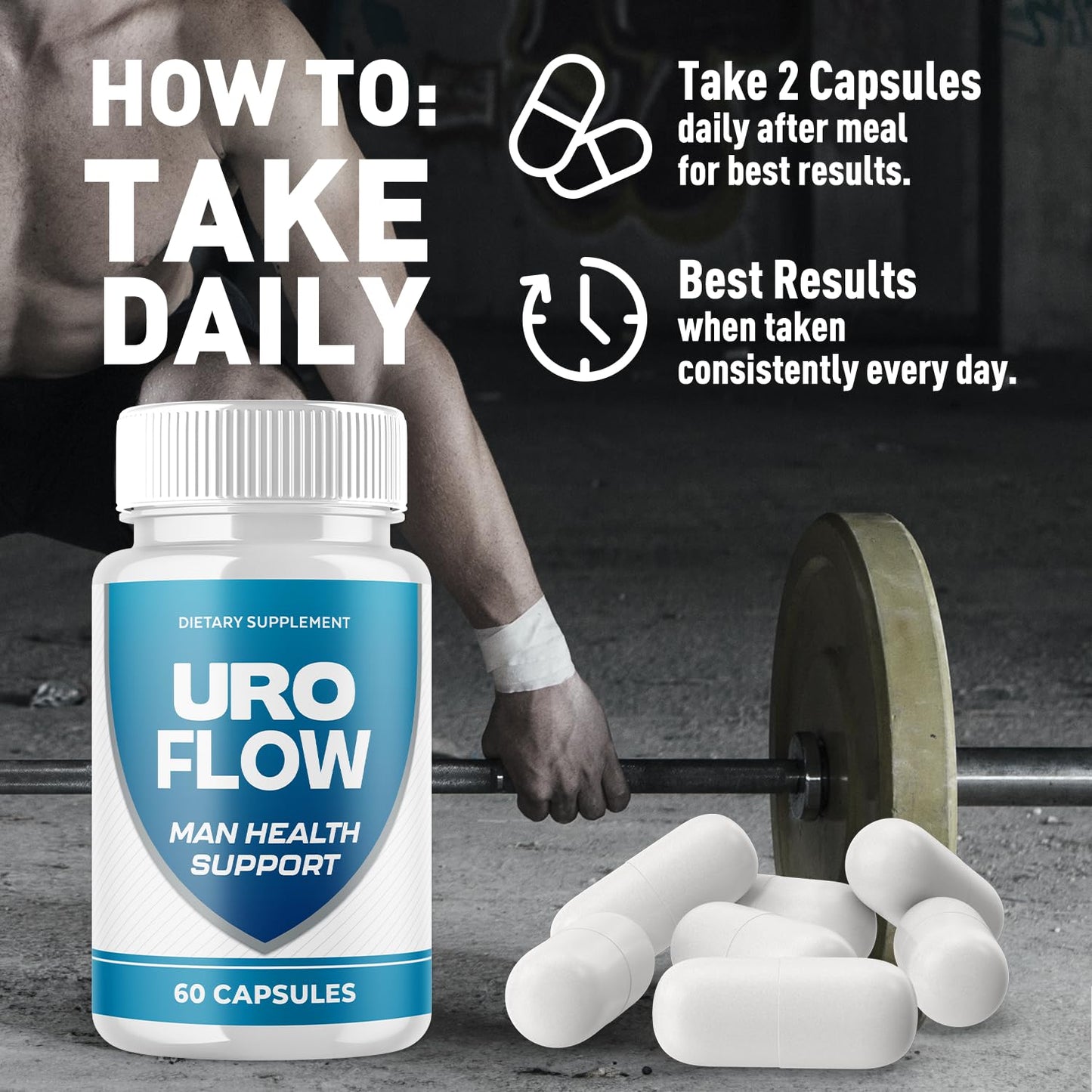 Flex University URO Flow Capsules 180 Capsules