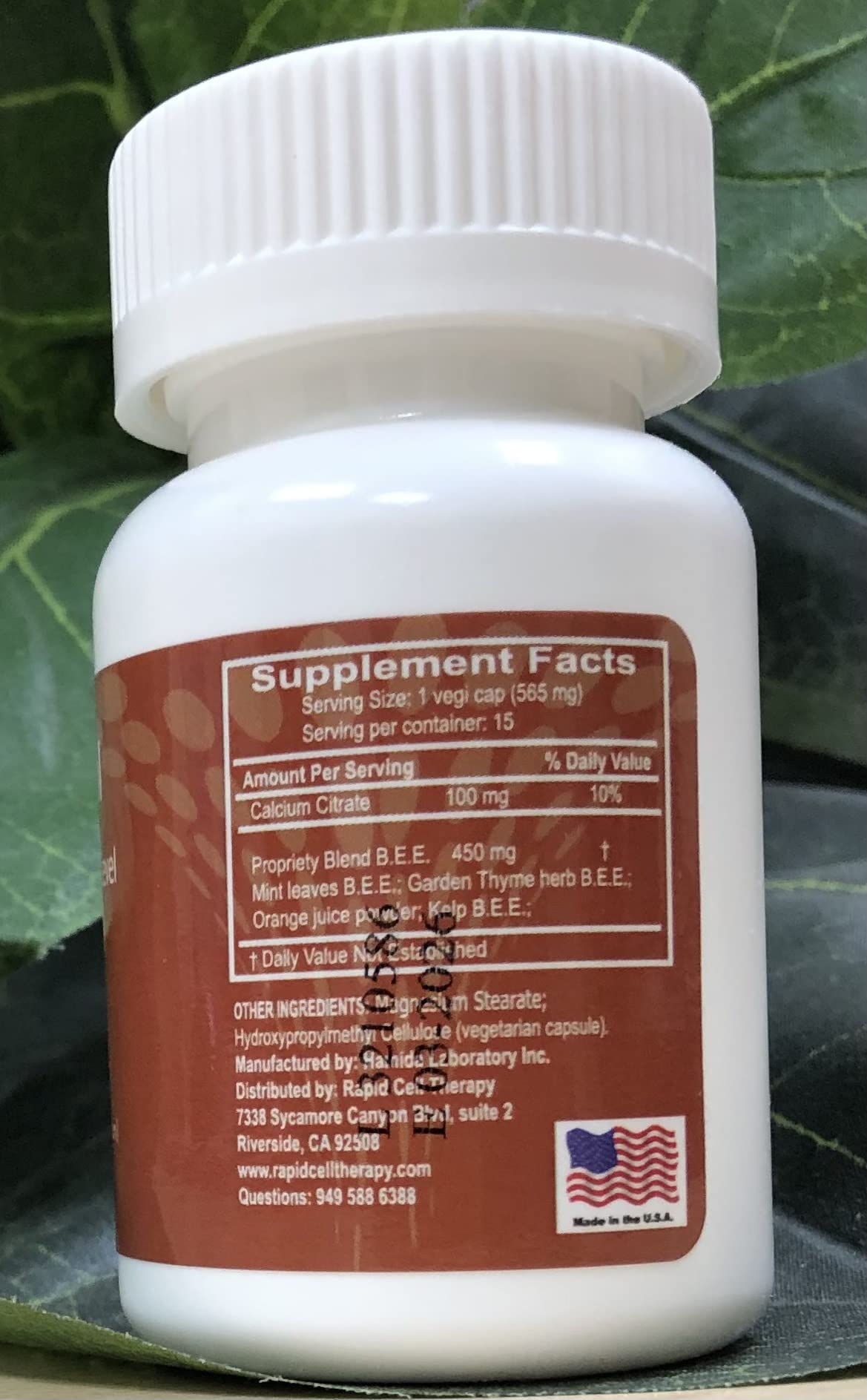 RAPID CELL THERAPY Goutrol Capsules, 15 Count