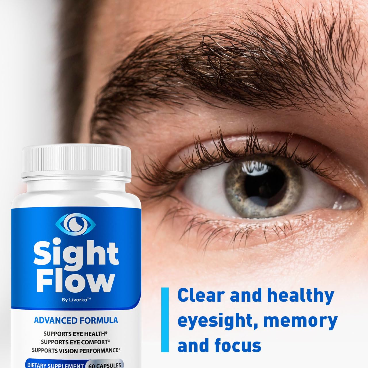 LIVORKA Sight Flow Eye Capsules Advanced Formula, 120 Capsules
