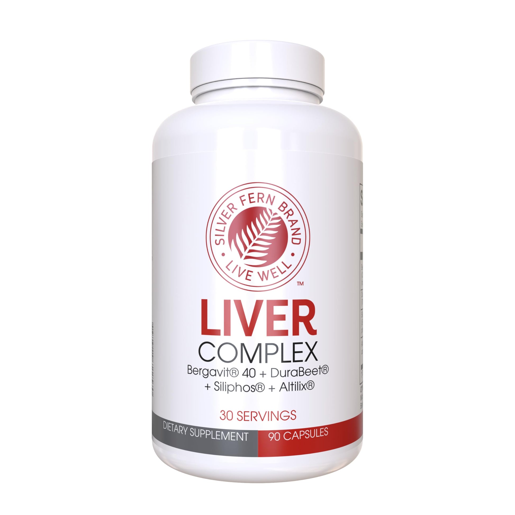 Silver Fern Liver Complex Supplement Capsule 90 Count