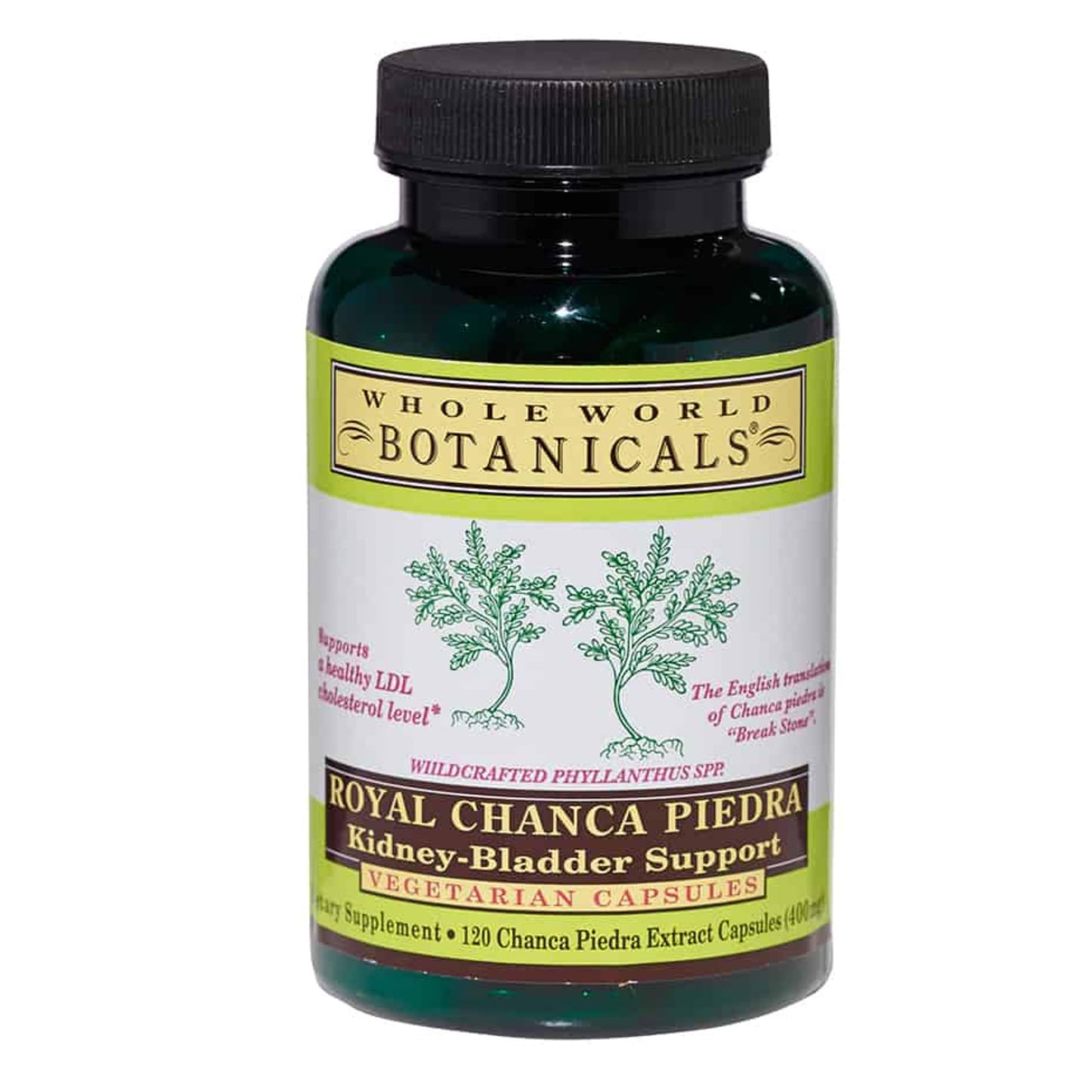 Whole World Botanicals Royal Chanca Piedra Herbal Supplement – Traditional Amazon Herb Capsules 120