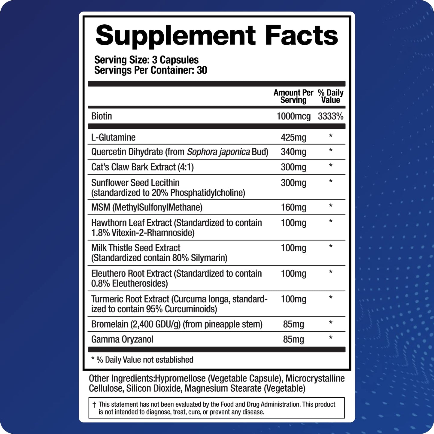 BioMatrix Leaky Gut Repair Capsule, 90 Count