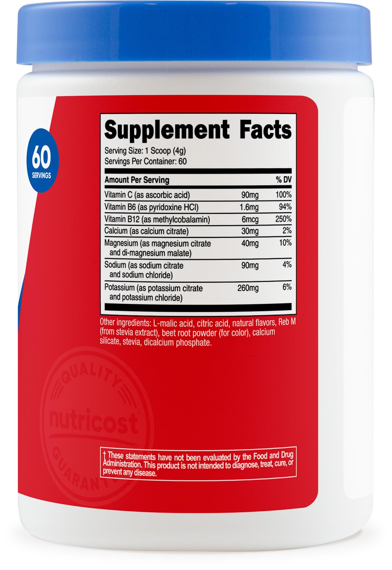 Nutricost Electrolyte Complex Powder 8.4 Ounce