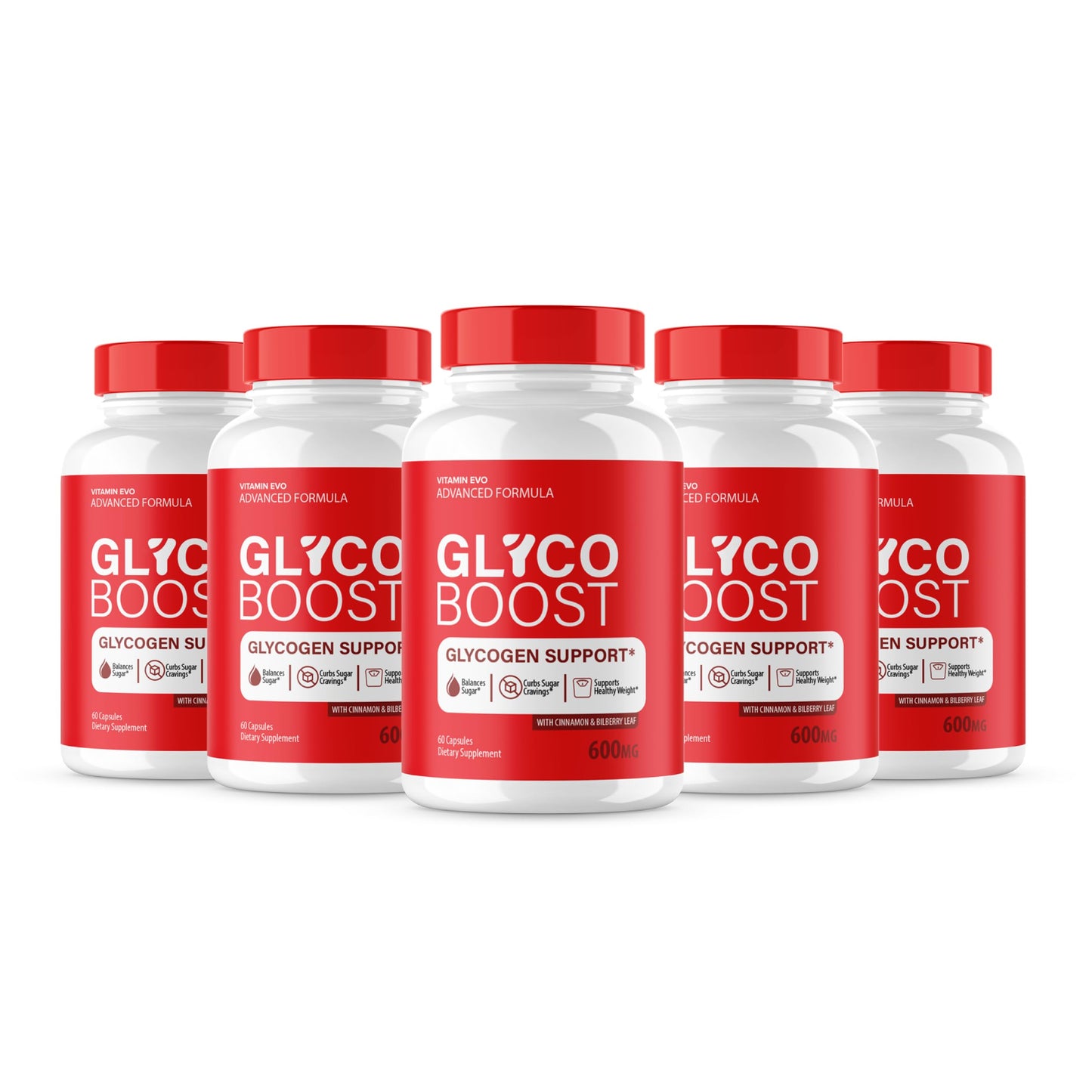 Vitamin Evo Glyco Boost Glycoboost Maximum Glyco Optimizer Strength Glycogen Pills Capsules, 300 Capsules