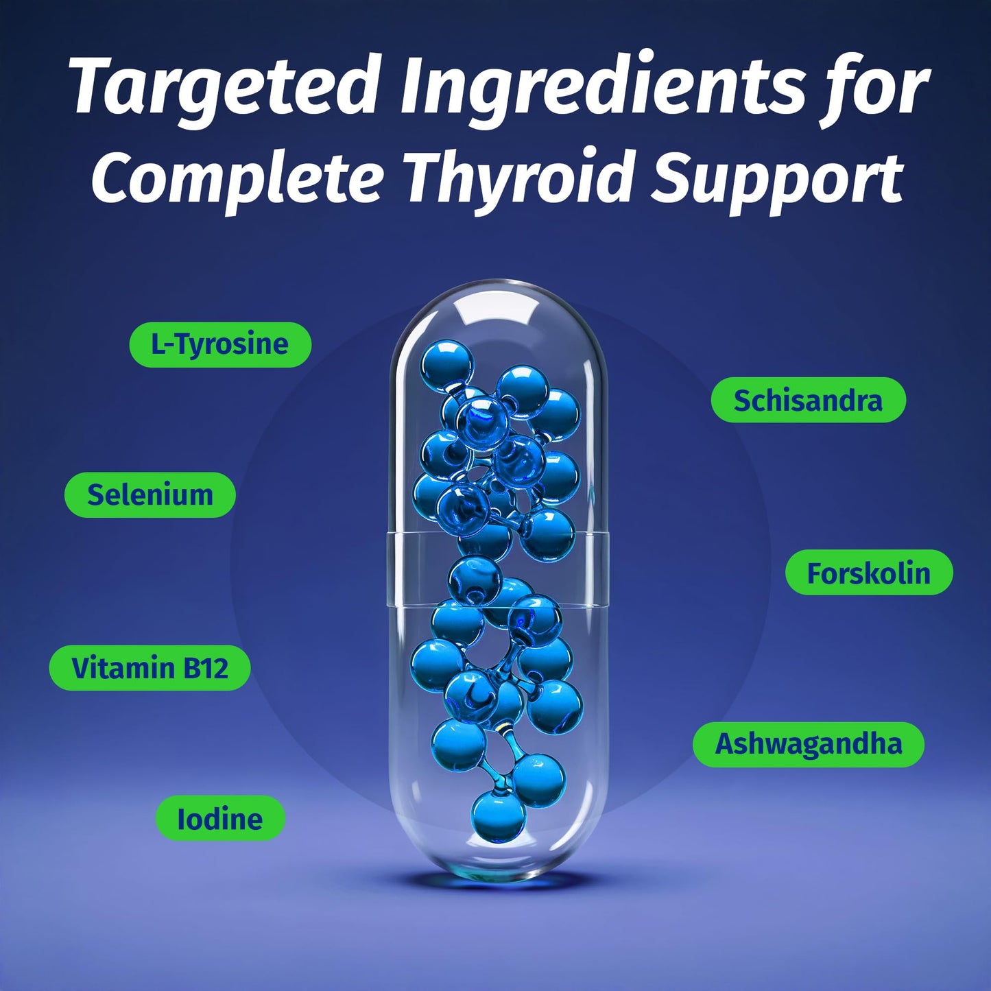 1 Body Thyroid Support Capsule 60 Count