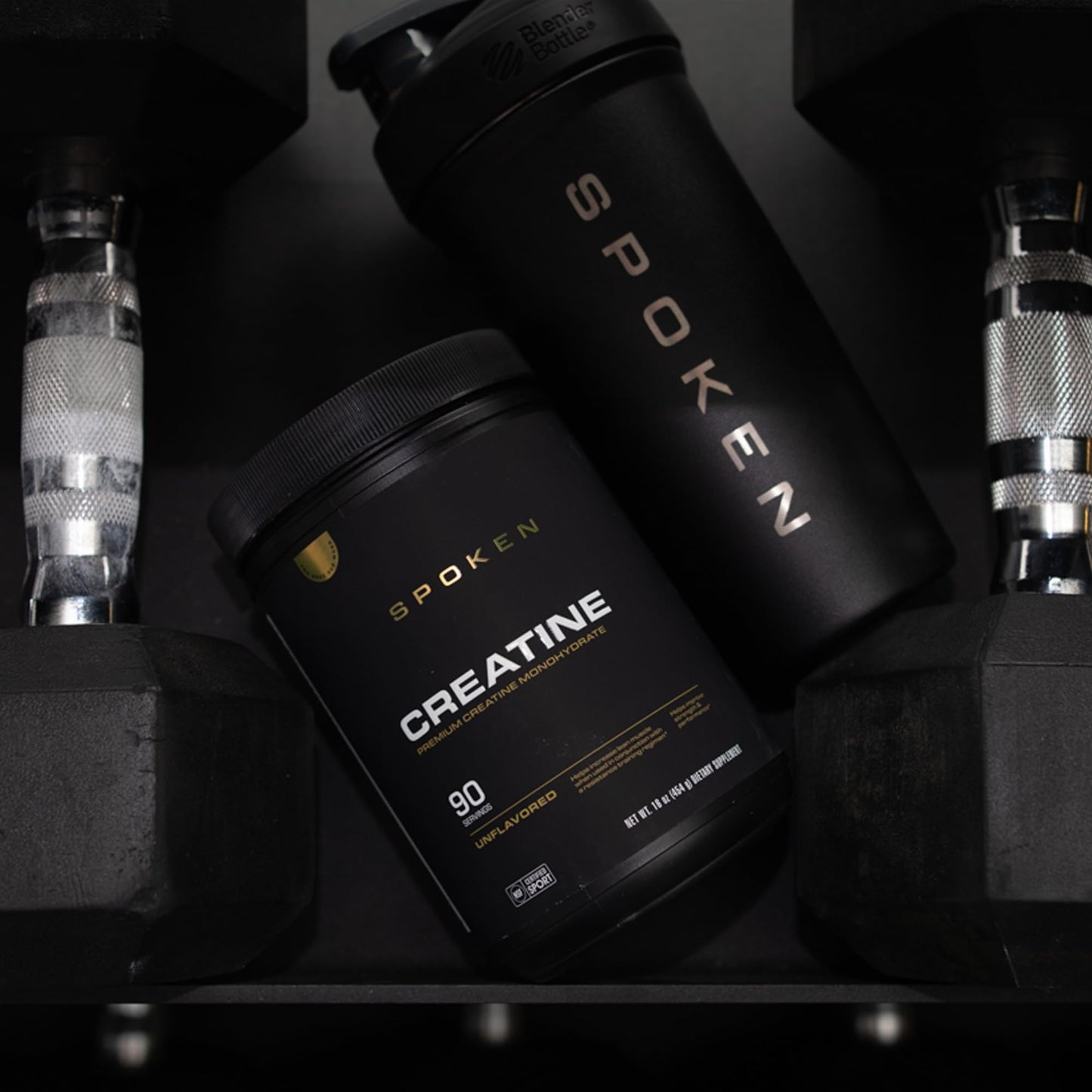 Spoken Creatine Monohydrate Powder 16 oz