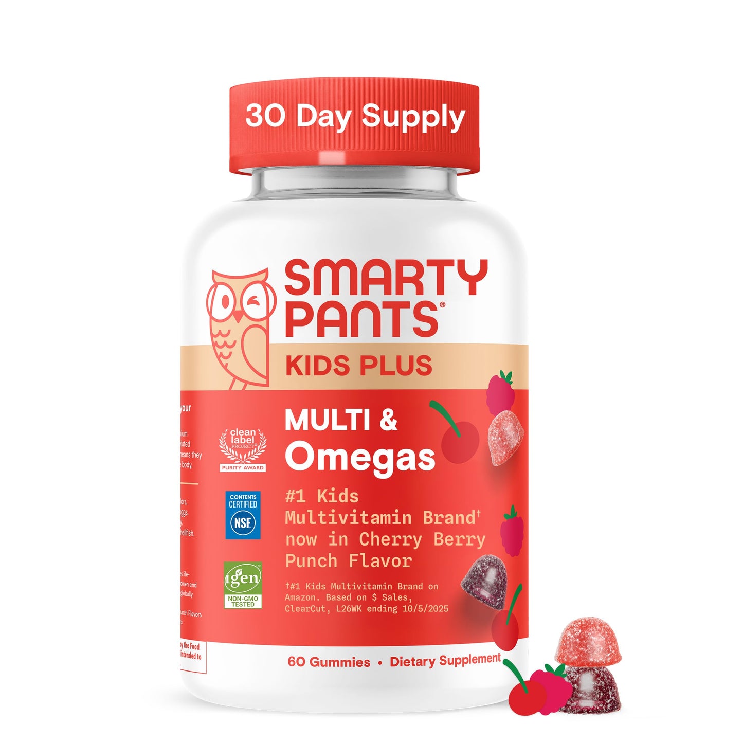 SmartyPants Kids Multivitamin Gummies 60 Count
