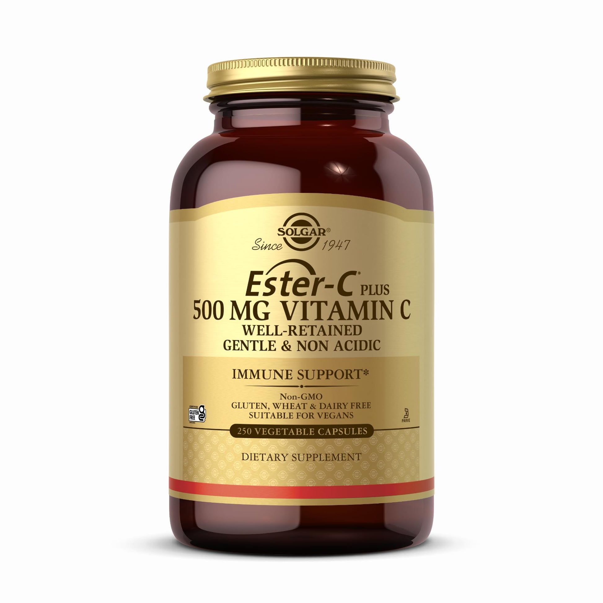 Solgar Ester-C Plus 500 mg Vitamin C (Ascorbate Complex) Capsule 250 Capsules
