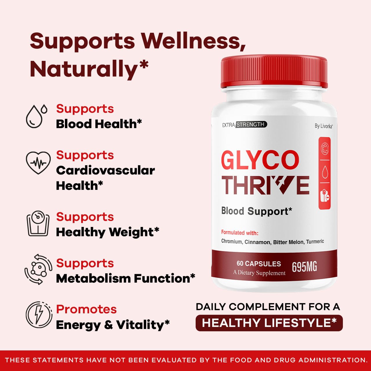 LIVORKA Glyco Thrive 300 Capsules