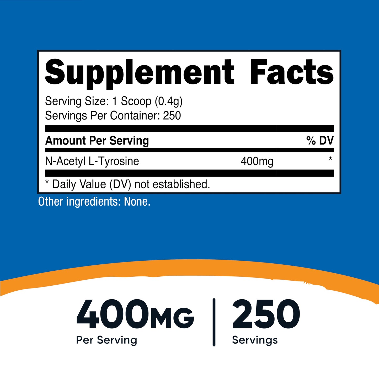 Nutricost N-Acetyl L-Tyrosine (NALT) Powder 7.0548 oz