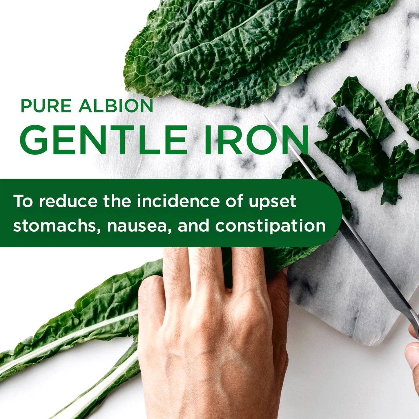 Emerald Labs Gentle Iron 25mg Ferrous Bisglycinate Chelate Capsule, 120 Count