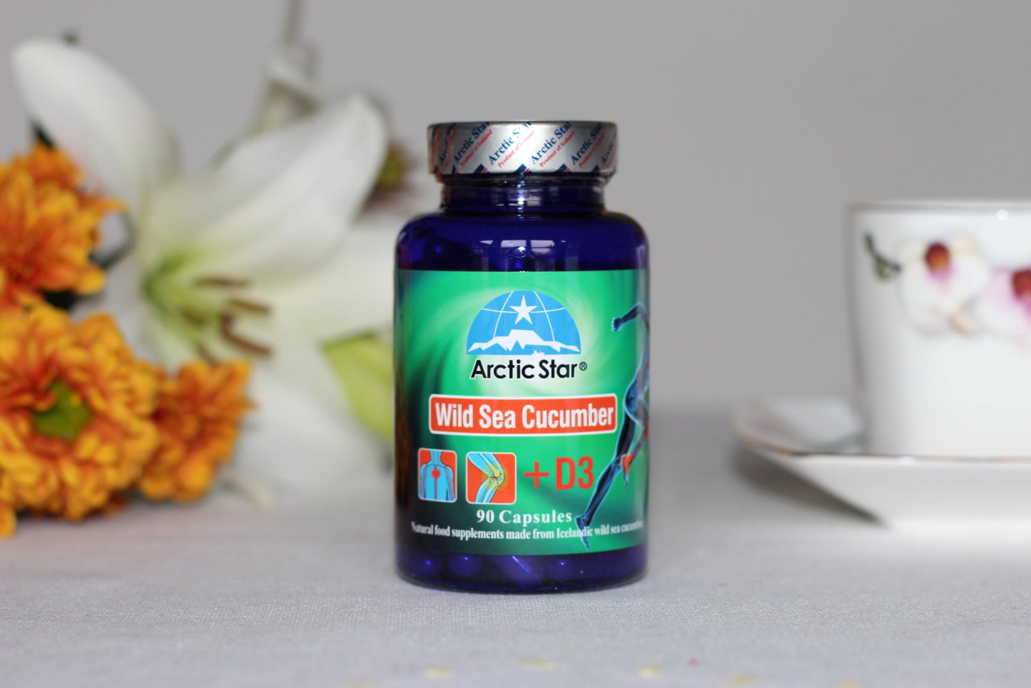 Arctic Star Sea Cucumber with Vitamin D3 Capsules 90 Capsules