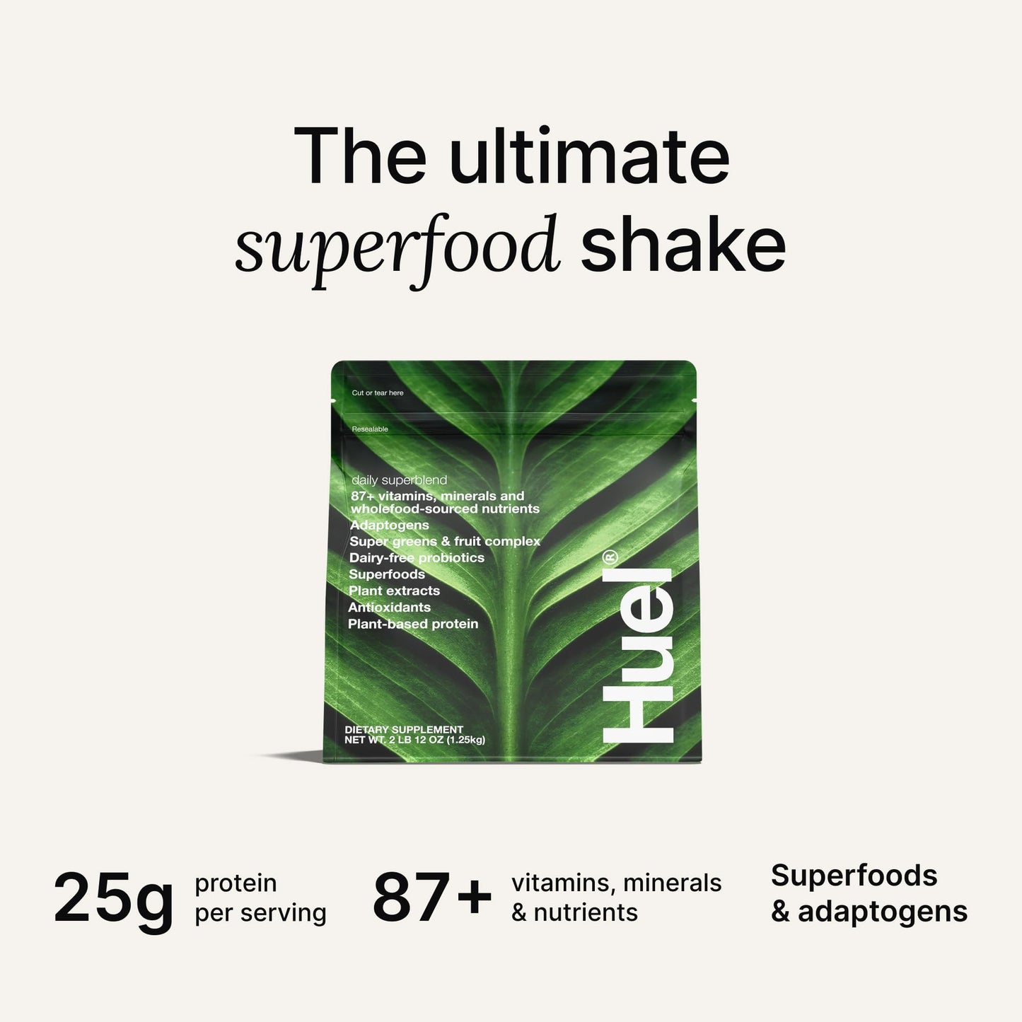 Huel Daily Superblend Chocolate Powder 44 oz