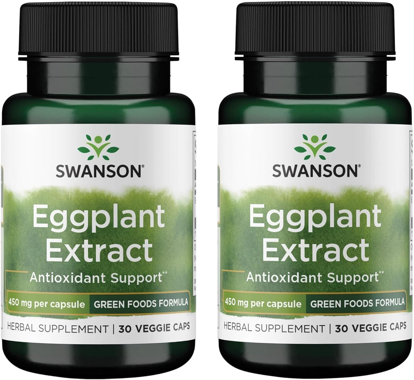 Swanson Eggplant Extract 20:1 450 mg Veg Capsules, 60 Count