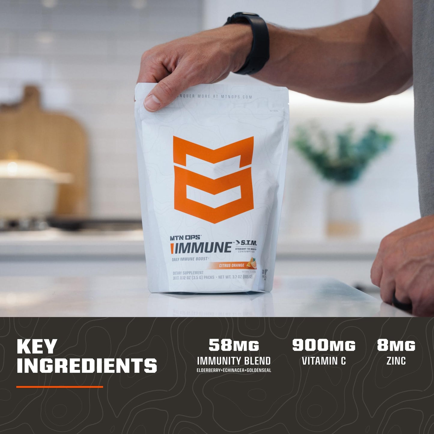 MTN OPS Immune STM On-the-Go Immune Support Powder 4