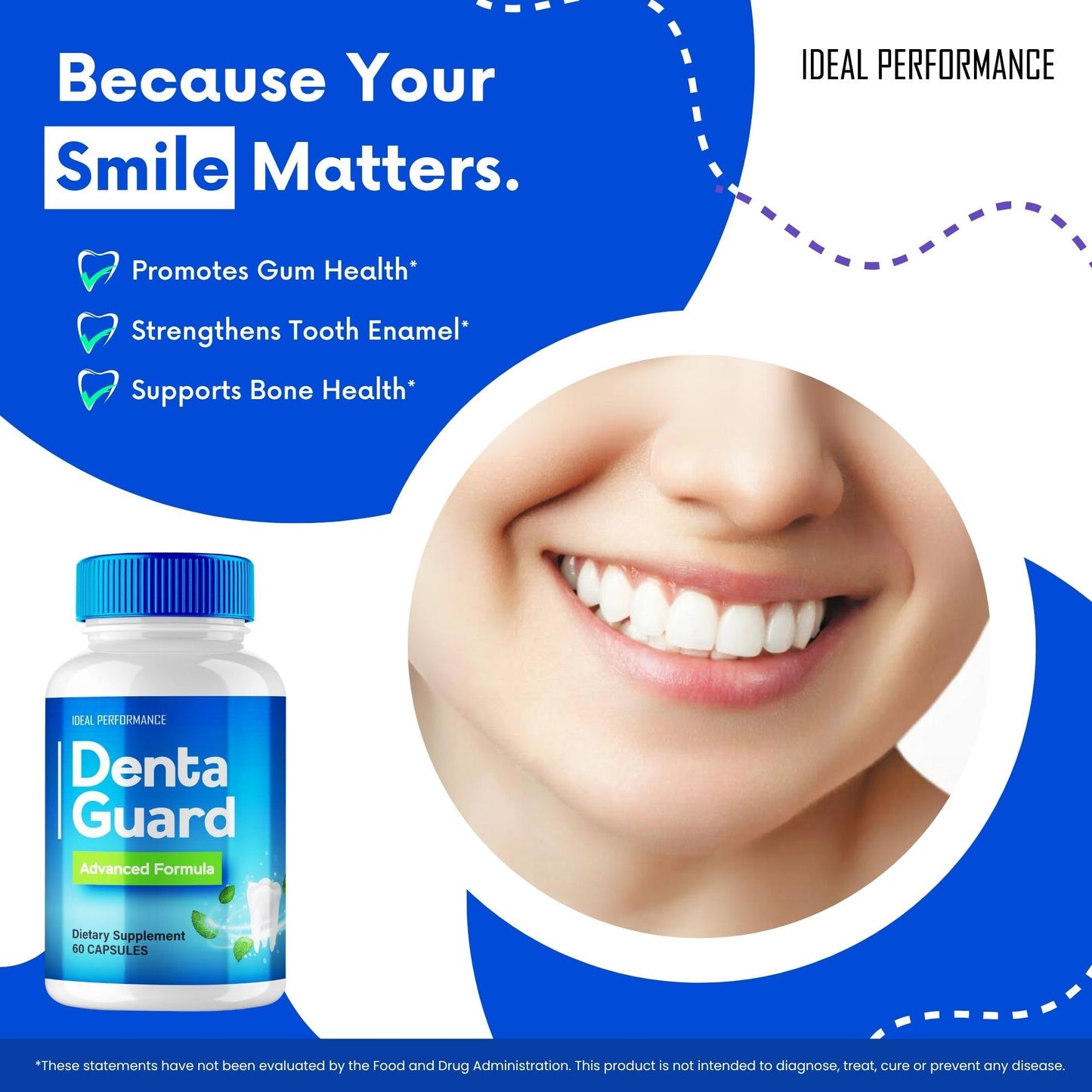 Ideal Performance Denta Guard Dental Capsules 120 Capsules