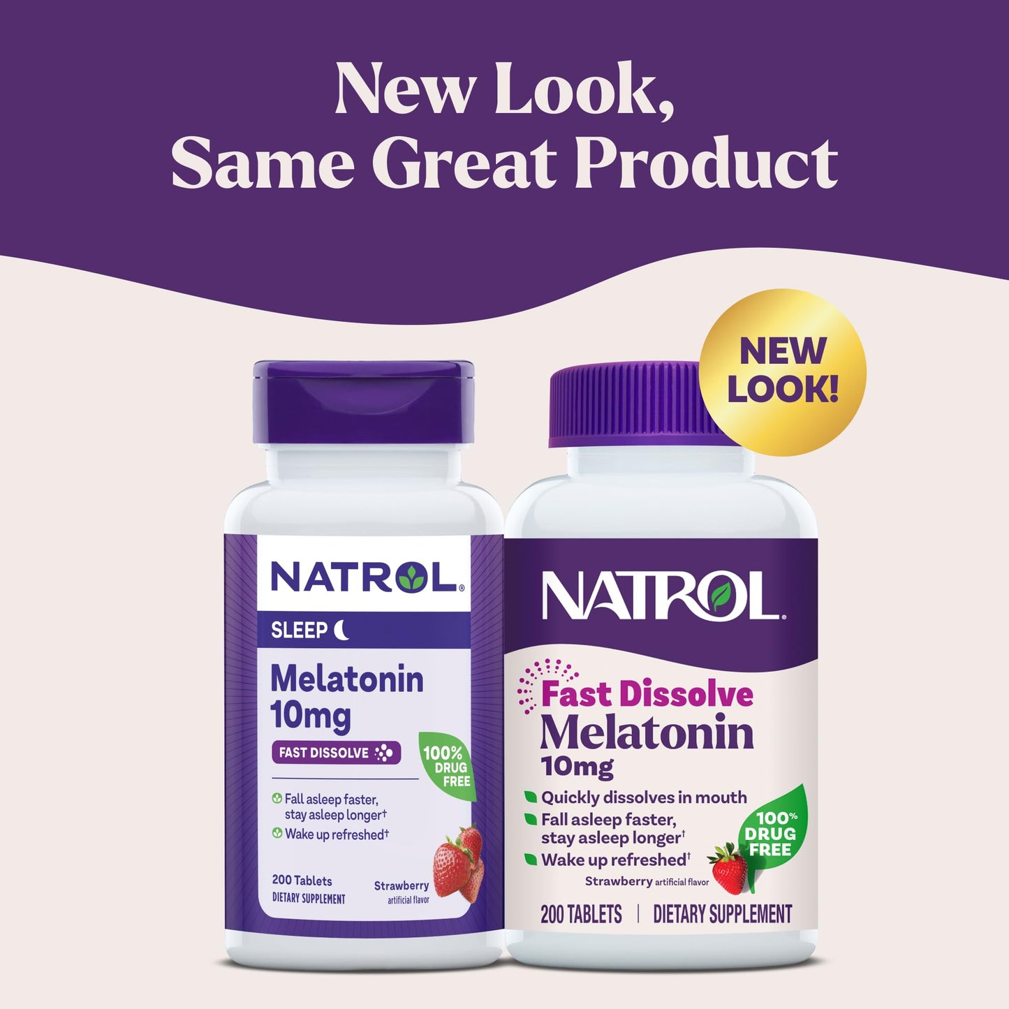 Natrol Melatonin 10mg Fast Dissolve Tablets 200 Tablets