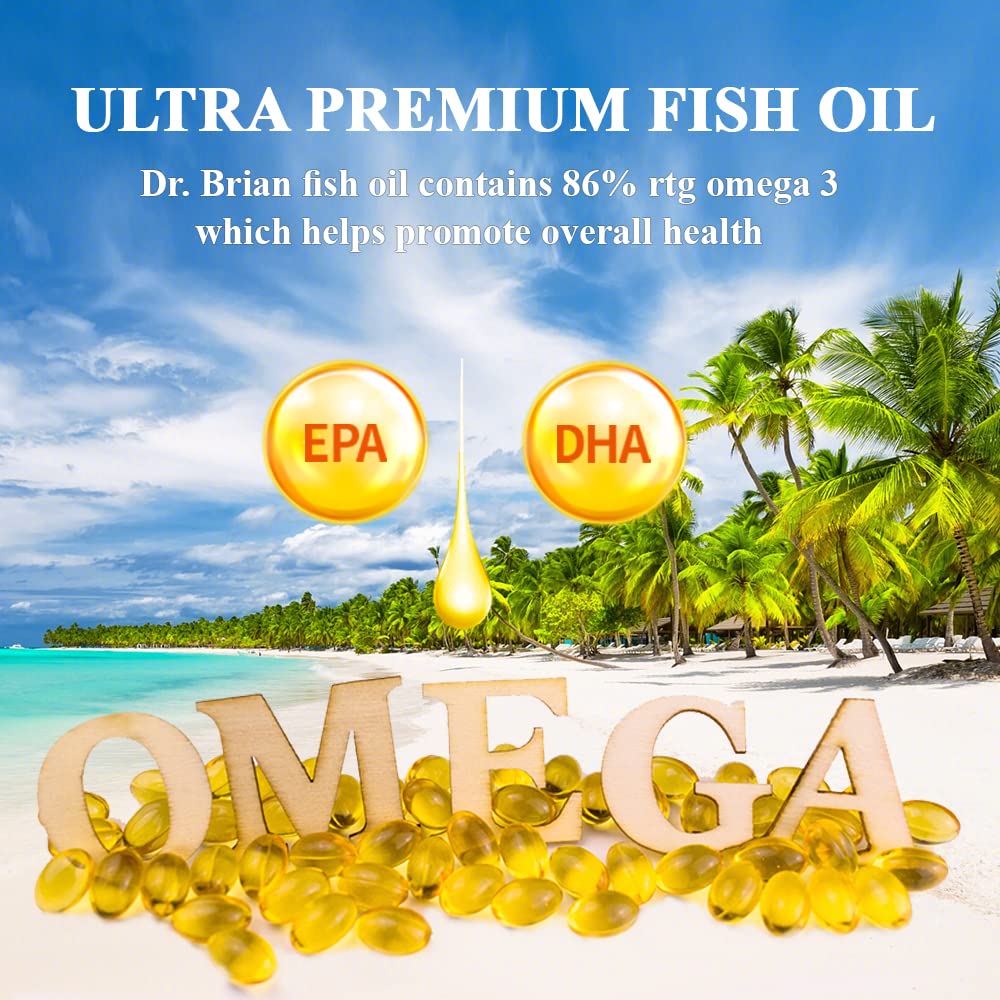 DR.BRIAN ROETTGER Fish Oil Supplement Capsules 130