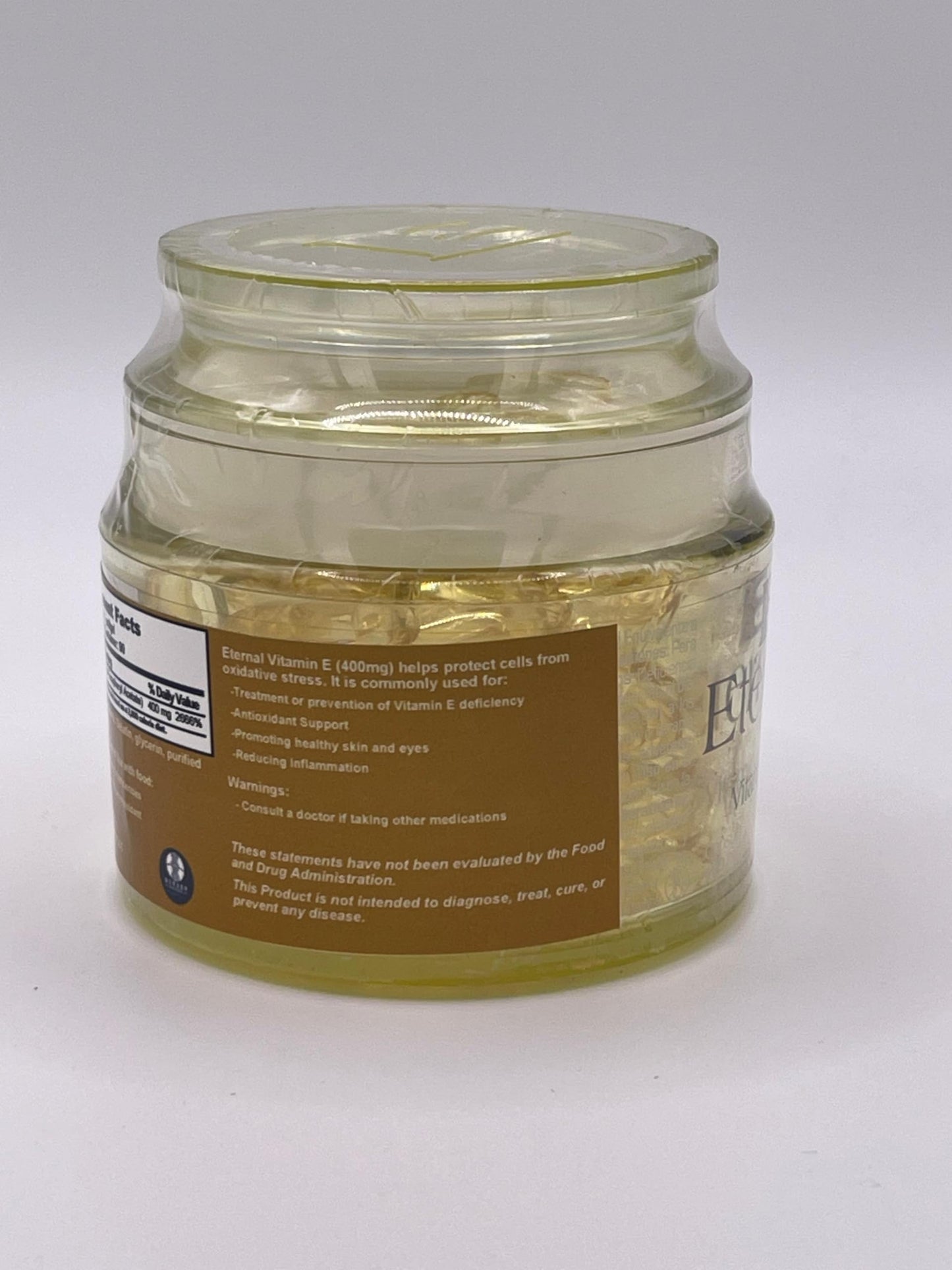 Generic Eternal Vitamin E (400 IU) dl-Alpha Softgel, 99 Softgels