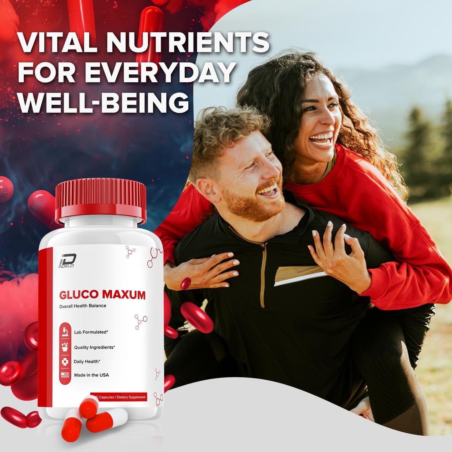 Indelo Gluco Maxum, 180 Capsules