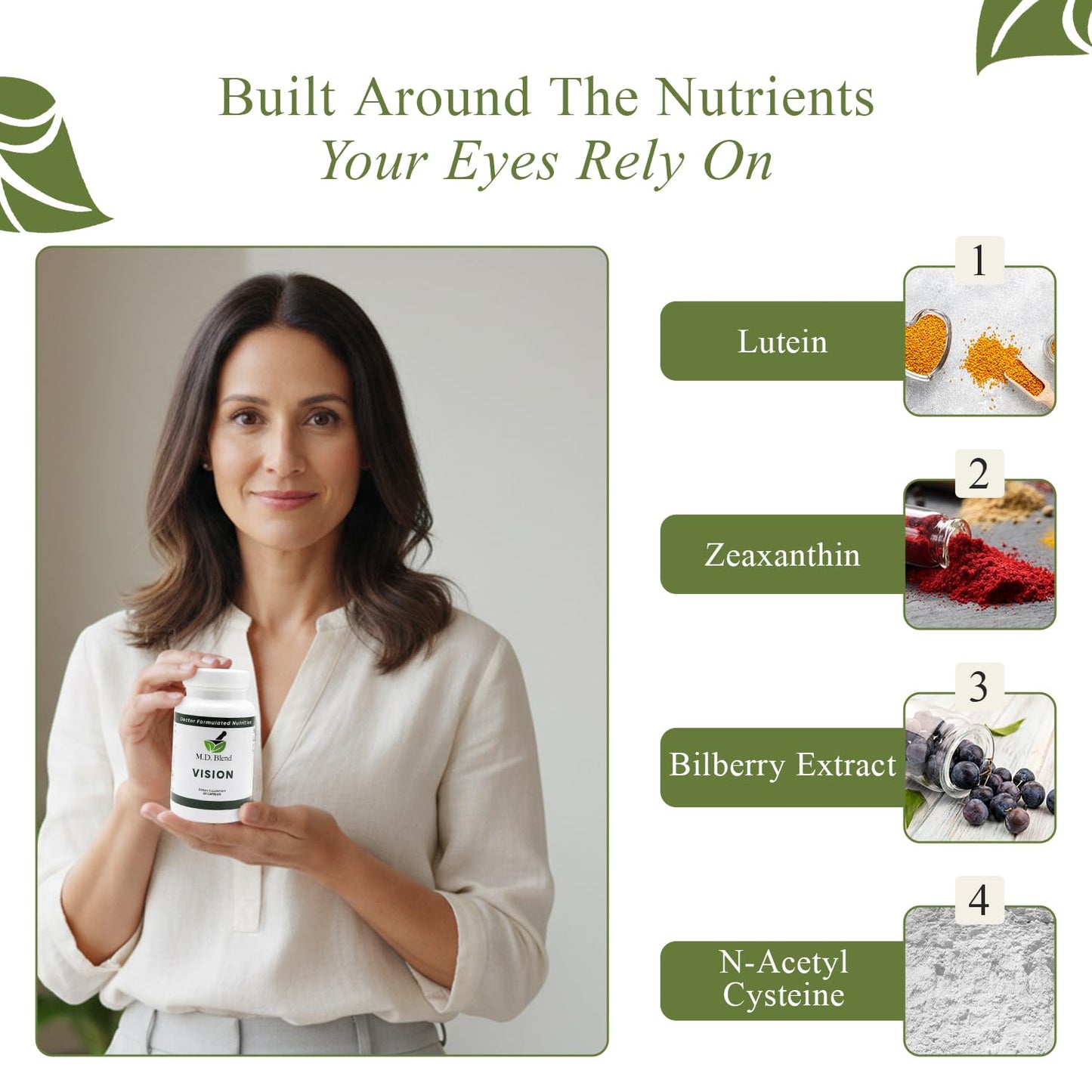 M.D. Blend Vision Capsule, 30 Capsules