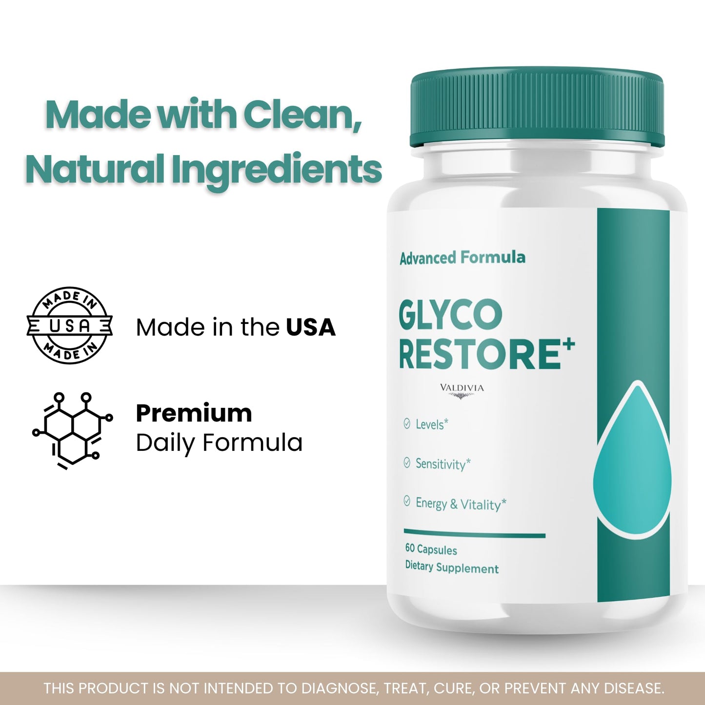 Valdivia Glyco Restore Capsules 60 Count