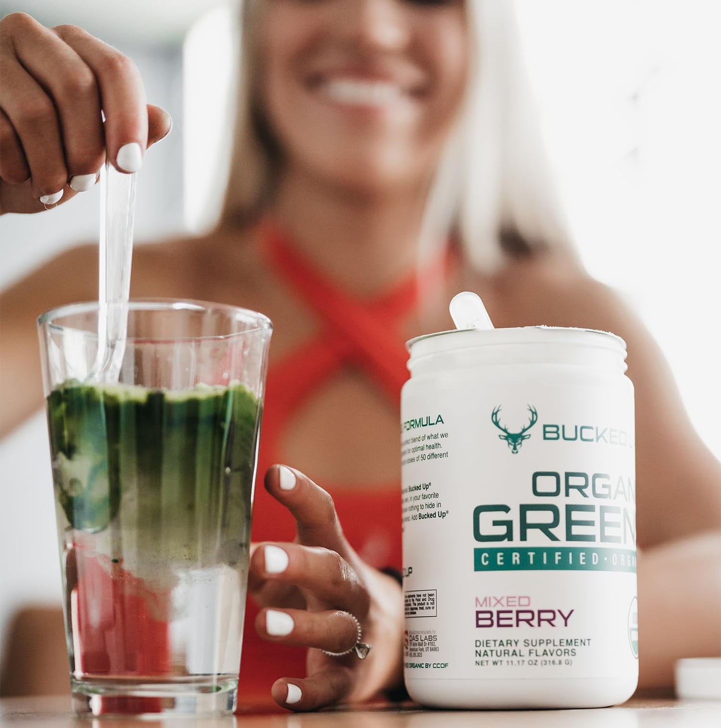 Bucked Up Greens Superfood Powder Mixed Berry, 11.07 oz