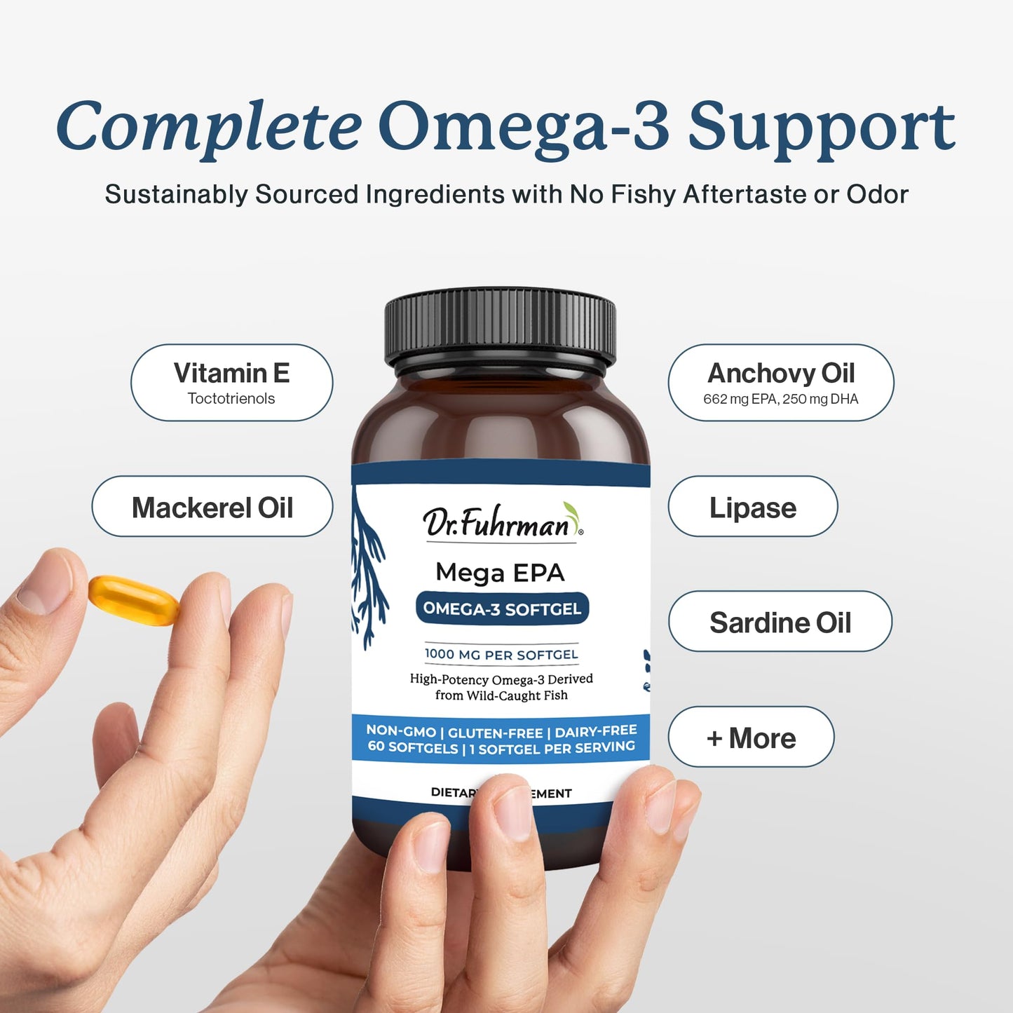 Dr. Fuhrman Mega EPA Softgel 60 Count