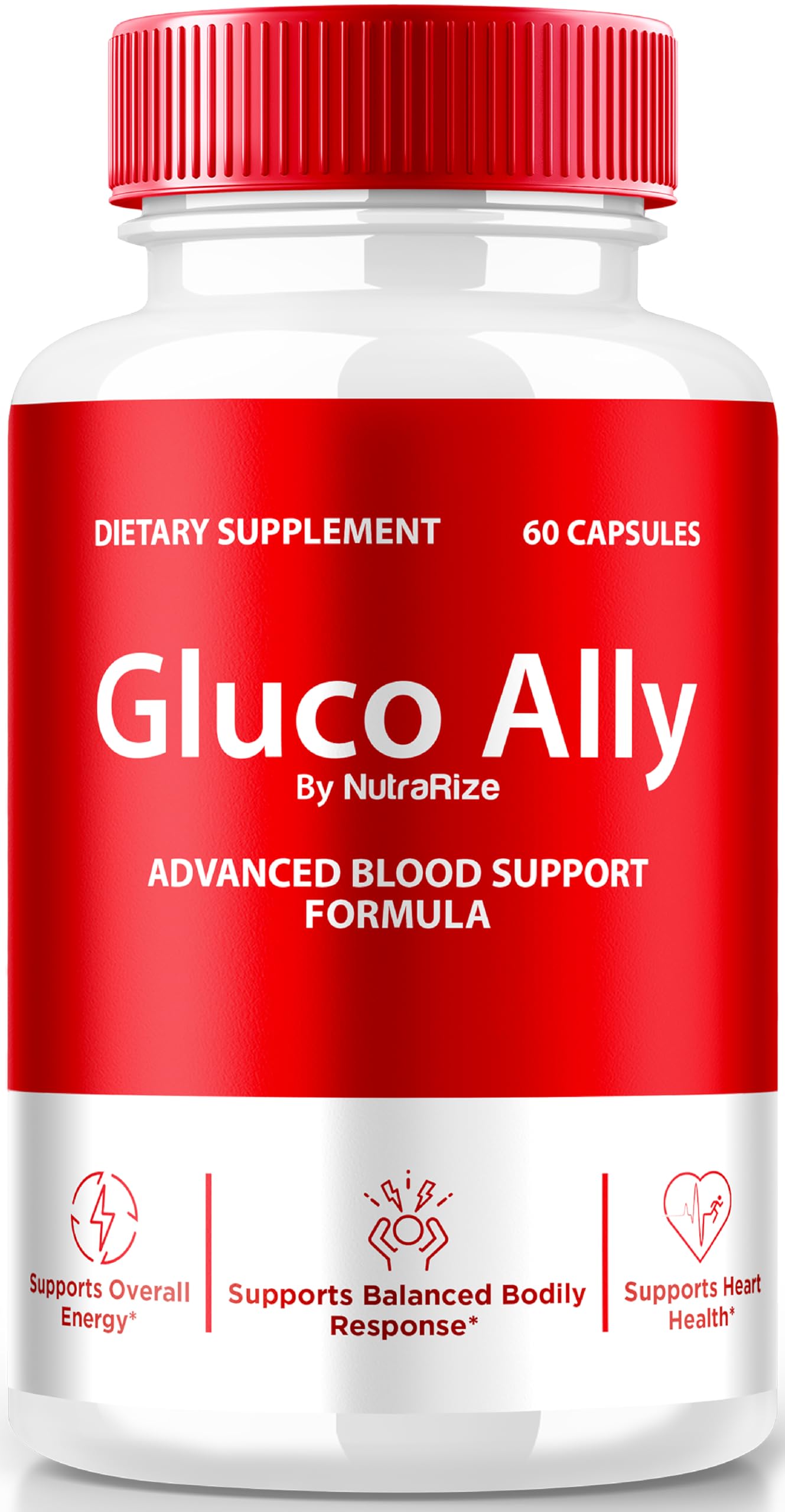 NutraRize Gluco Ally Capsules, 60 Capsules