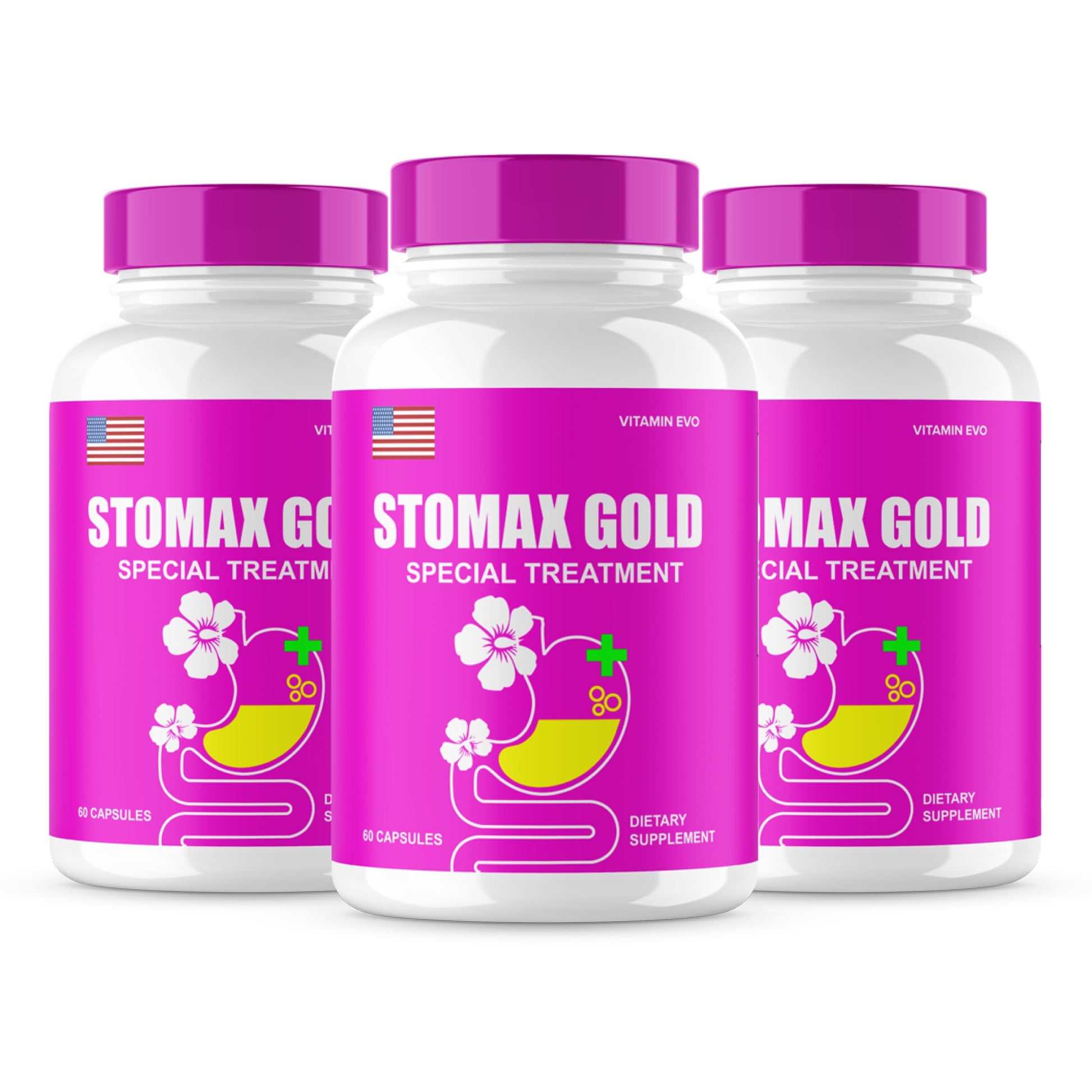 Vitamin Evo StomaxGold Capsules (180 Capsules)