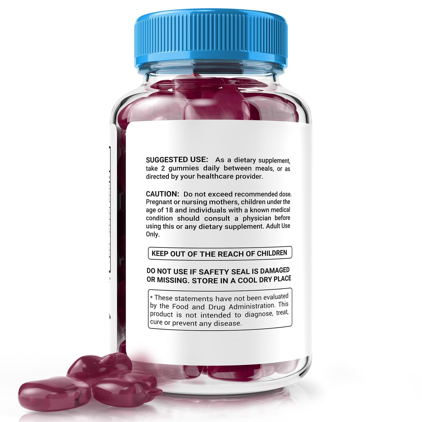 NutraVibe Revra Performance Gummies 60 Gummies