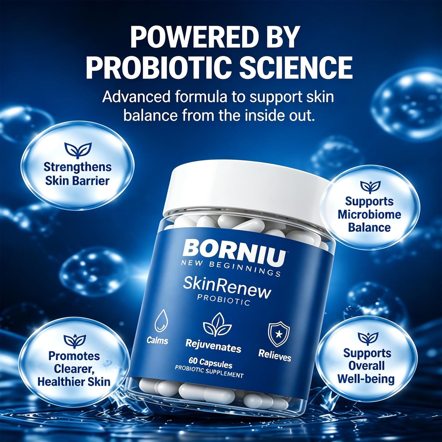 Louma Borniu SkinRenew Probiotic Softgel 60 Count
