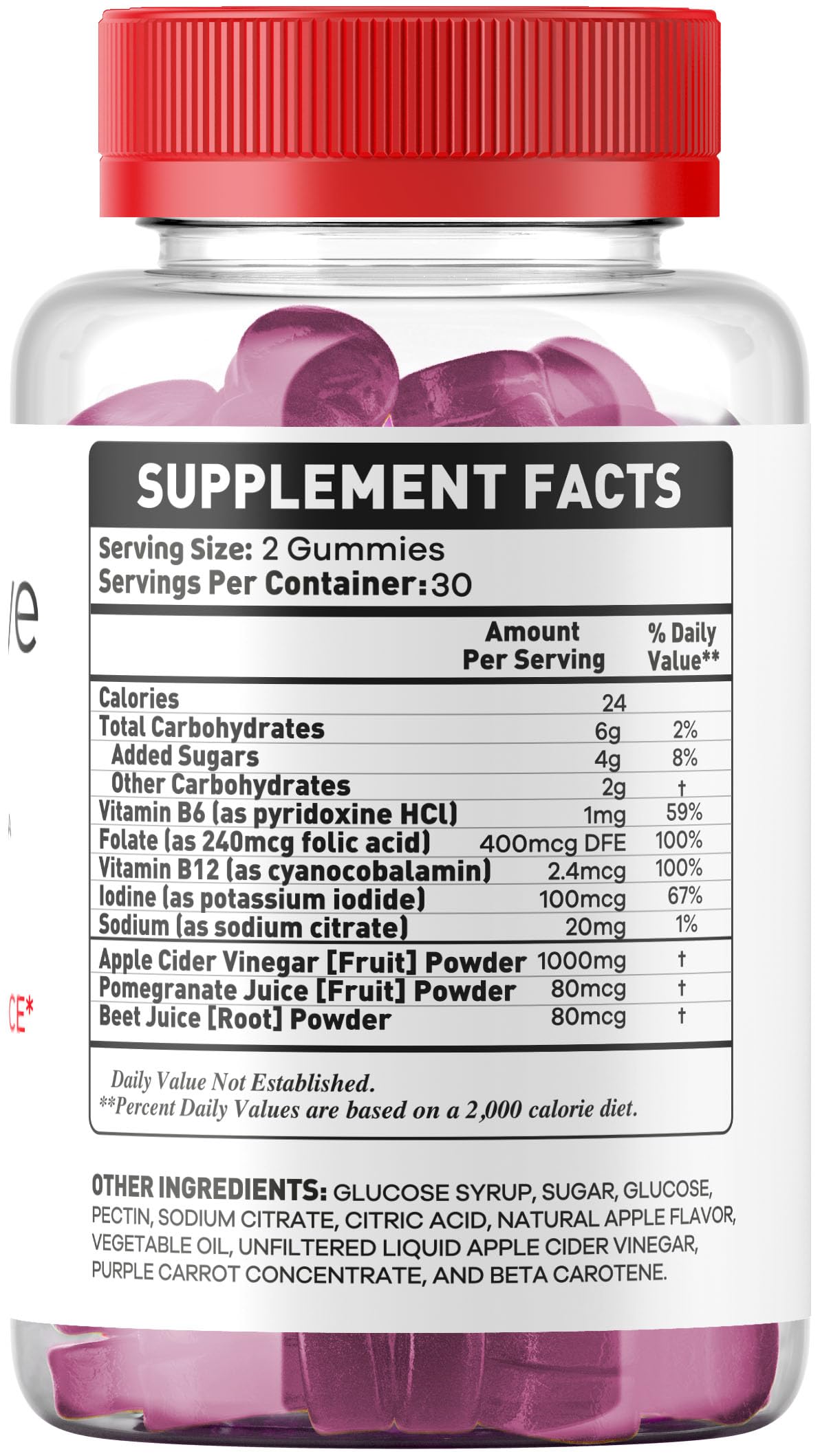 OVICIA TruRelieve Gummies 60 Count