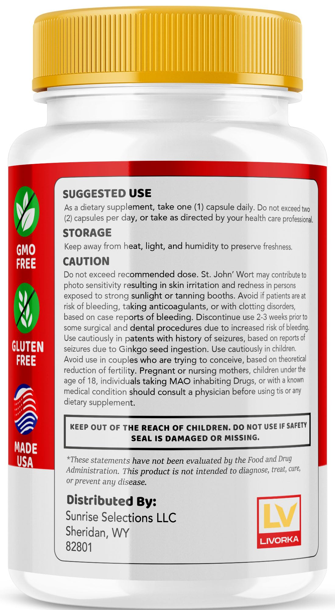 LIVORKA GlucoLife Capsules, 60 Capsules