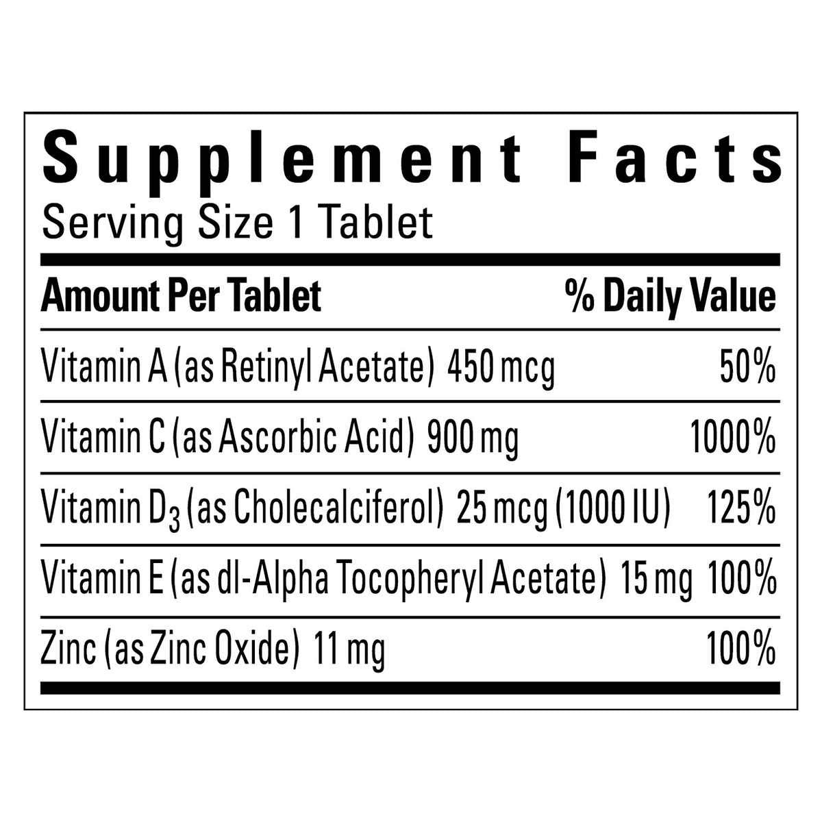 Nature Made Super C Immune Complex Tablets, 200