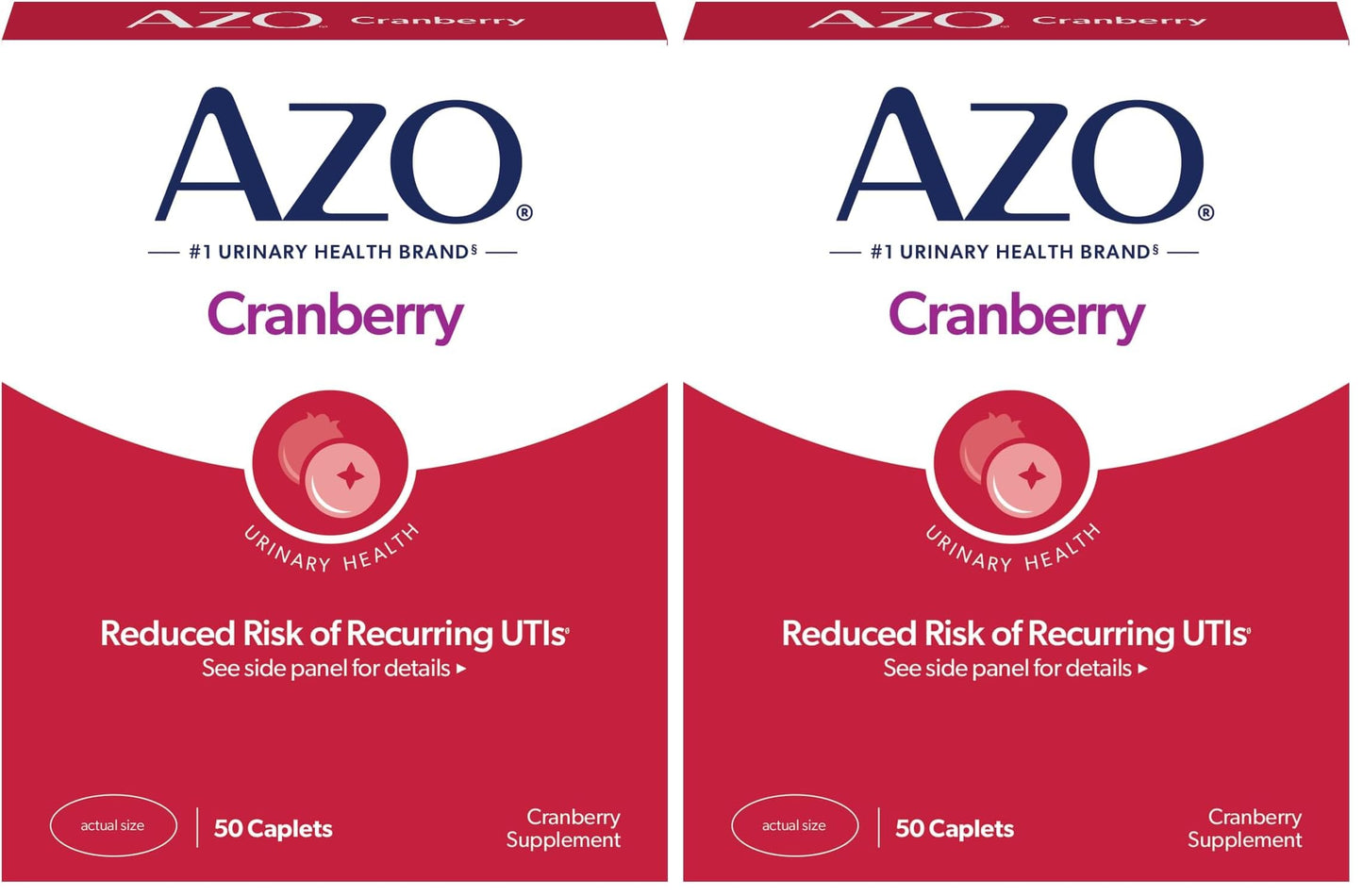 AZO Cranberry Pills for Urinary Tract Health Tablets, 100 Count