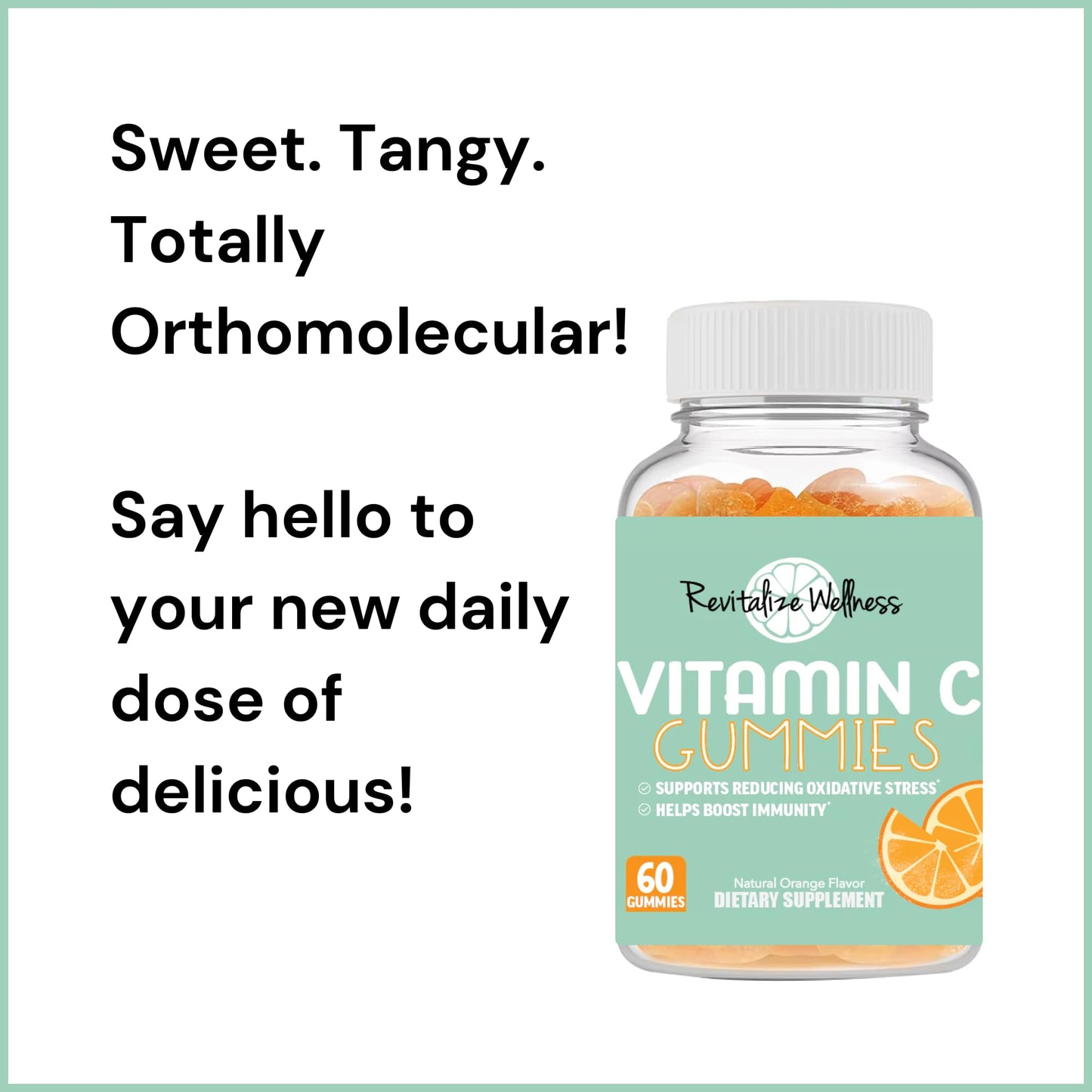 Revitalize Wellness Vitamin C Gummies 60 Count