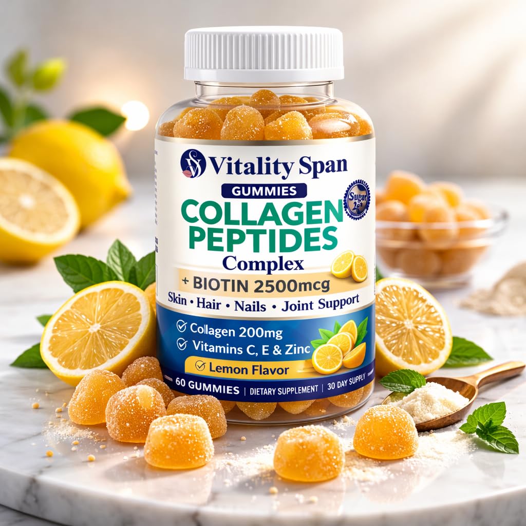 Vitality Span Collagen Gummies 60 Count