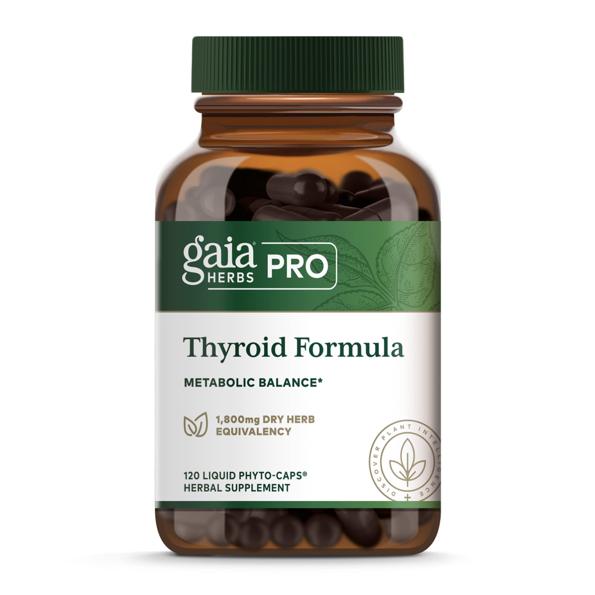 Gaia Herbs PRO Thyroid Formula 60 Capsules