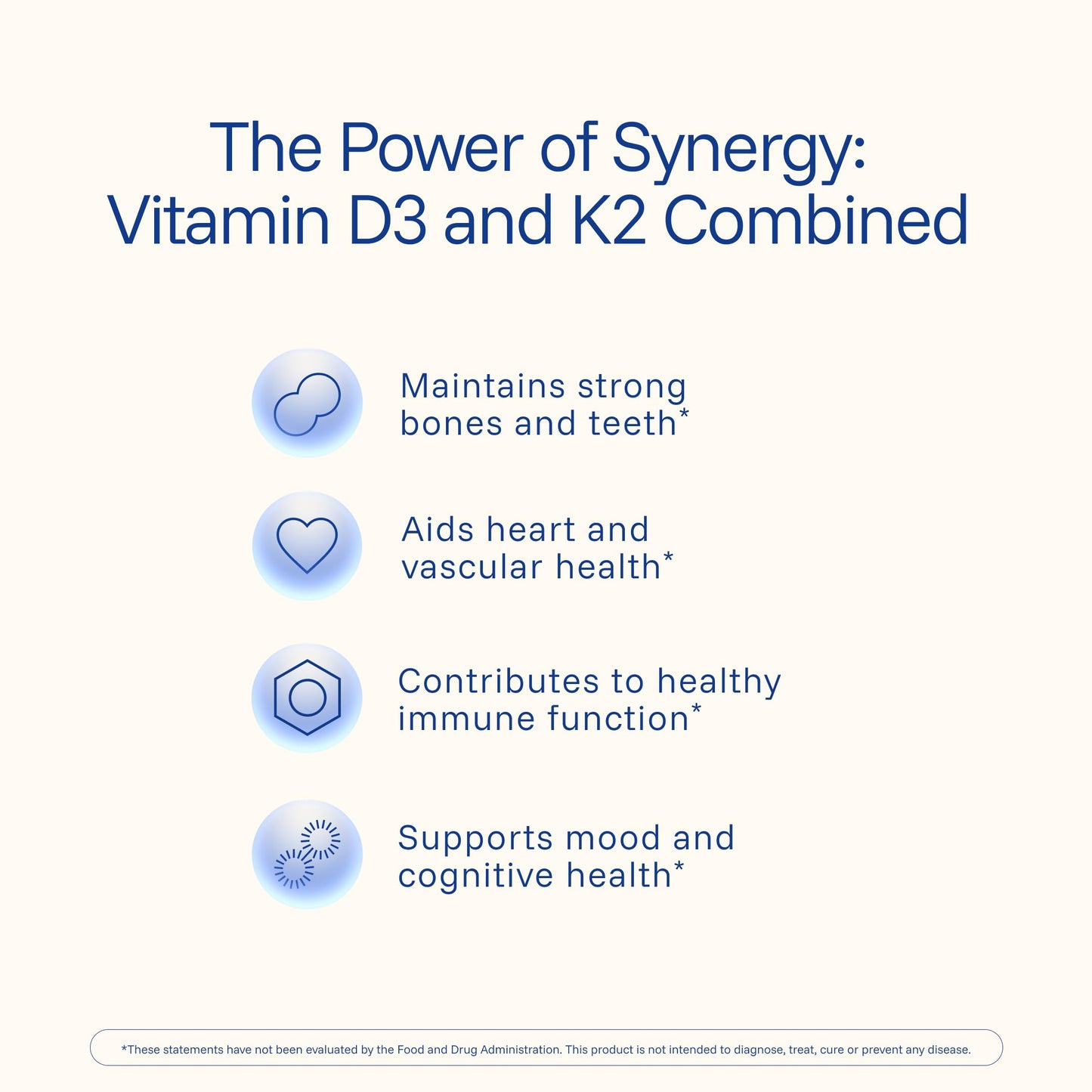 ProHealth Vitamin D3 + K2 Capsules 30 Count