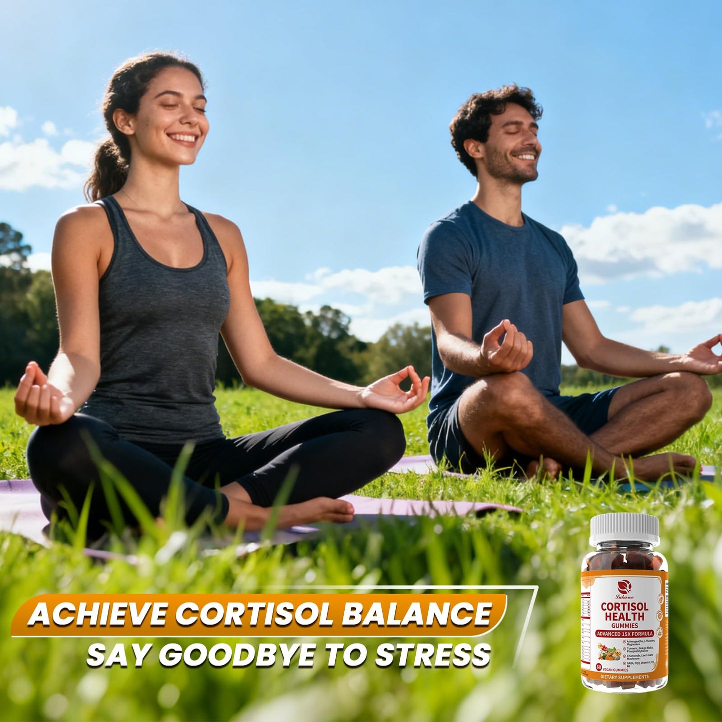 Lukaree Cortisol Gummies, 60 Count