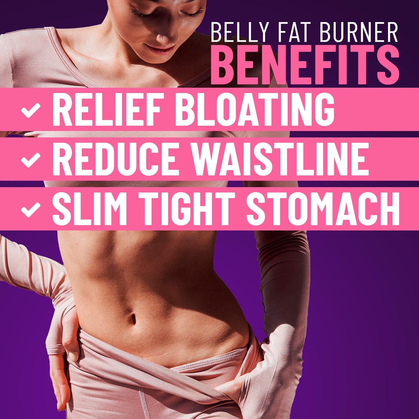 Helix Heal Belly Fat Burner for Women Softgels 120 Count