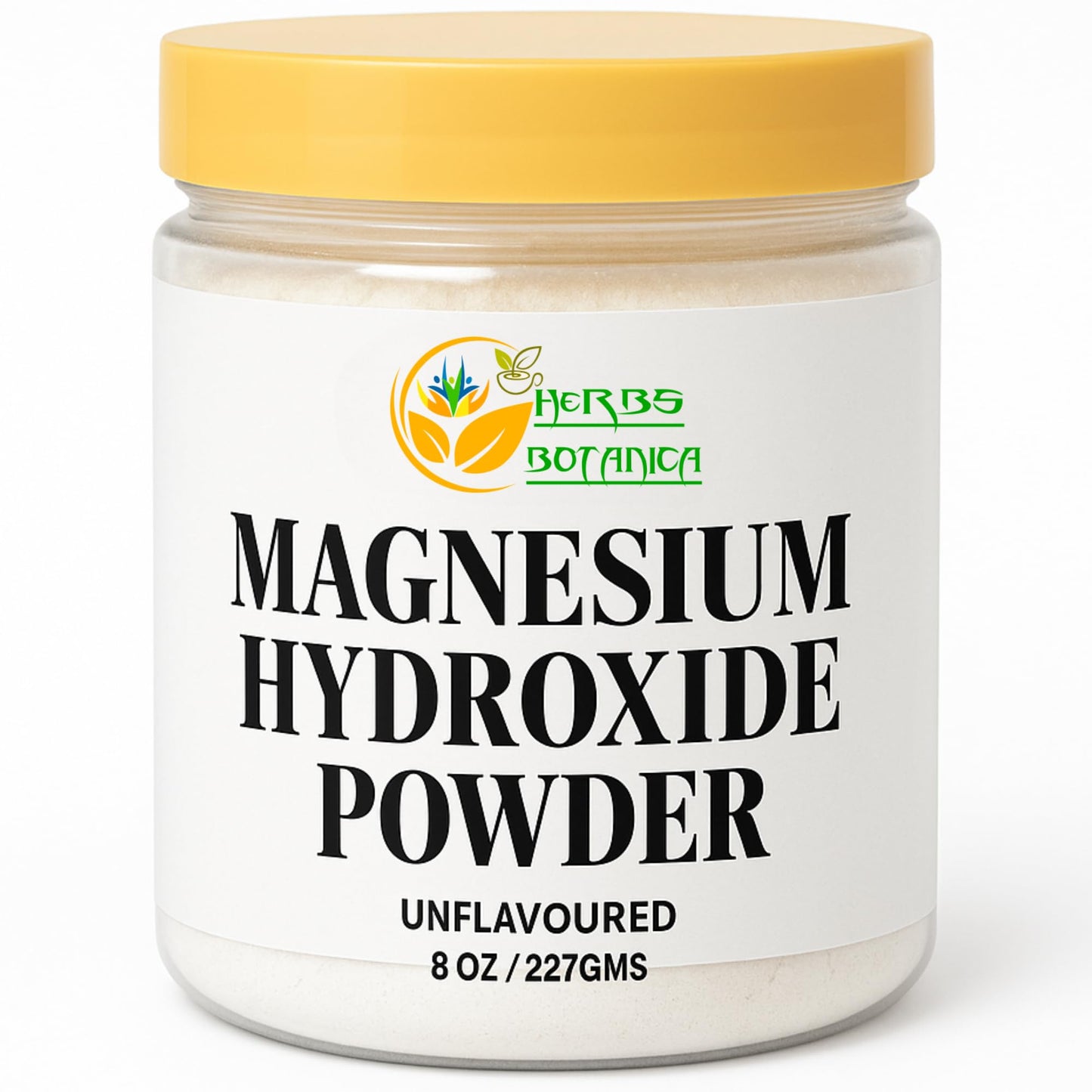 Herbs Botanica Magnesium Hydroxide Powder, 8 oz