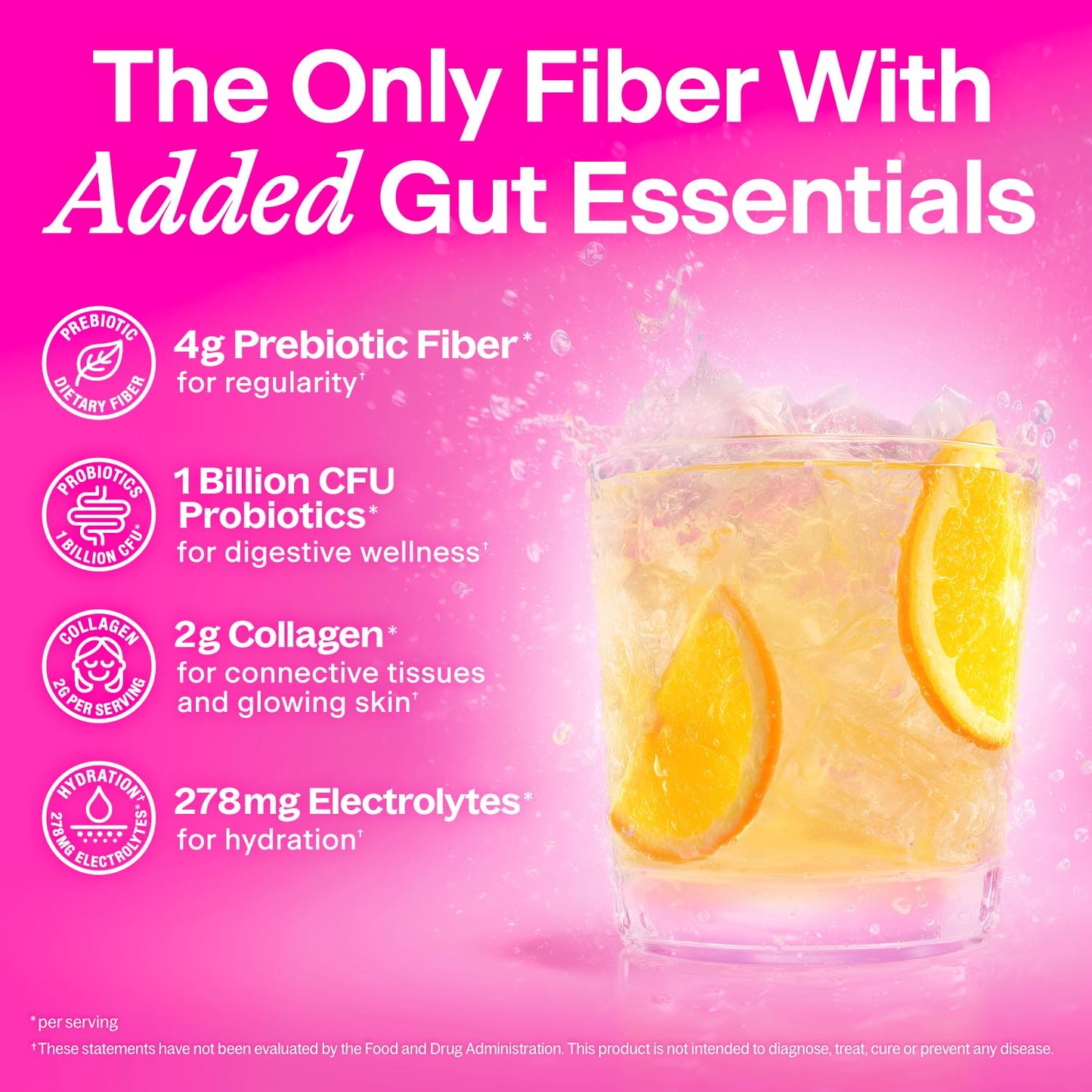 Belli Welli Fiber Supplement Powder with Prebiotics for Digestive Health and GLP-1 Support, 6.4 oz