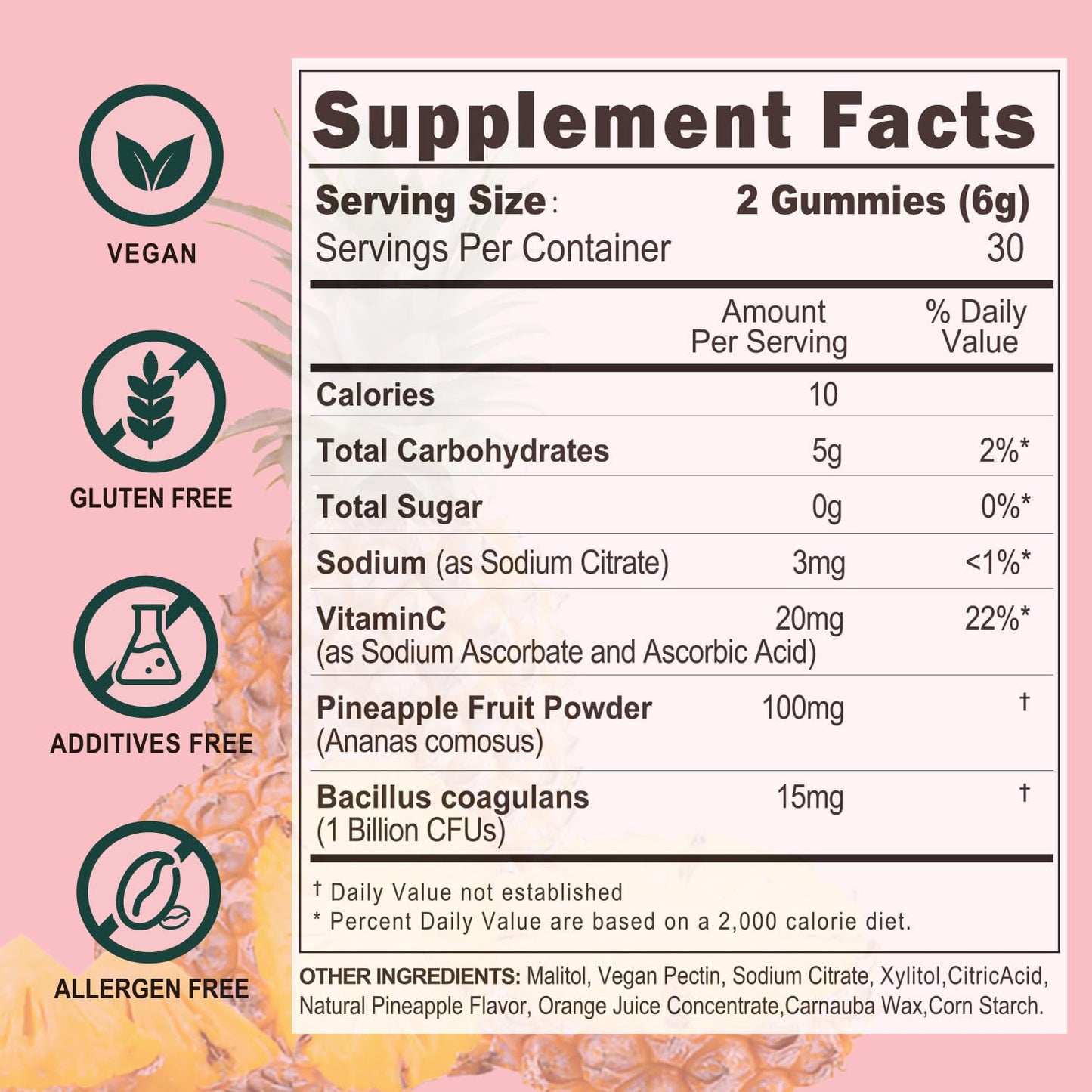 Nature Aurora Premium Feminine Balance Gummies 60 Count