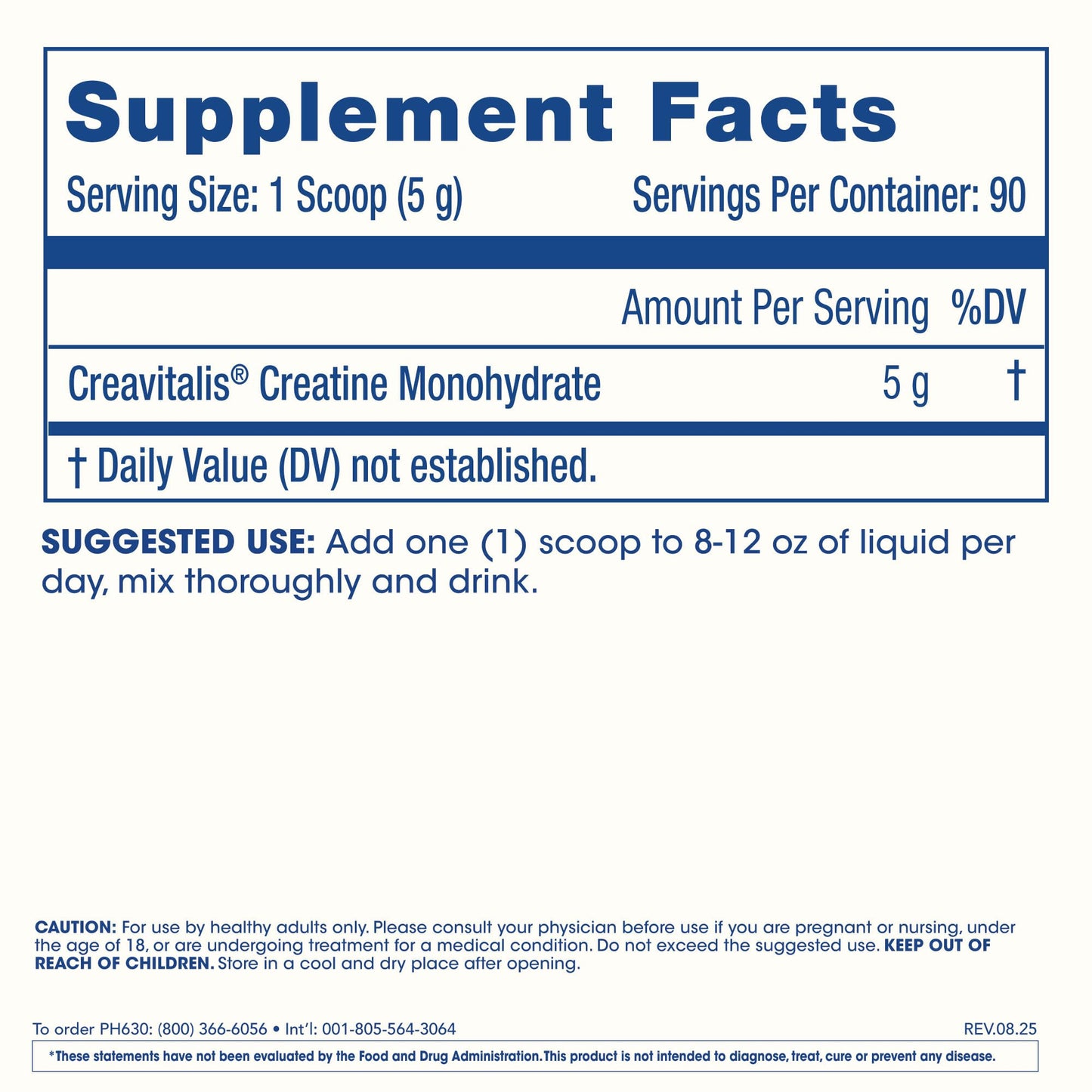 ProHealth Longevity Micronized Creatine Powder 15.87 Ounce