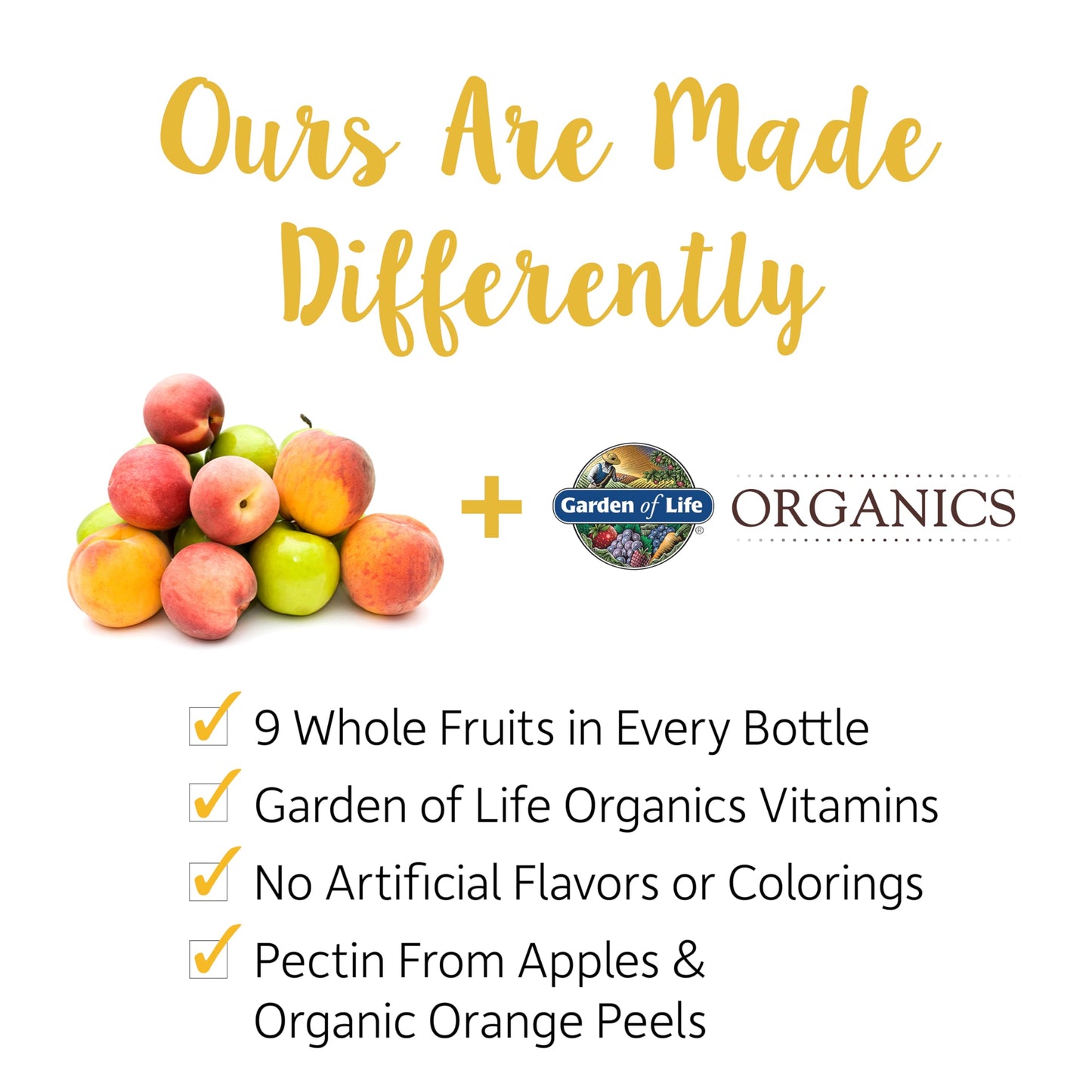 Garden of Life Organics Women's Gummy Vitamins Berry Complete Multi with Methyl B12, C & D3, Gluten, Soy & Dairy Free, 720 Gummies